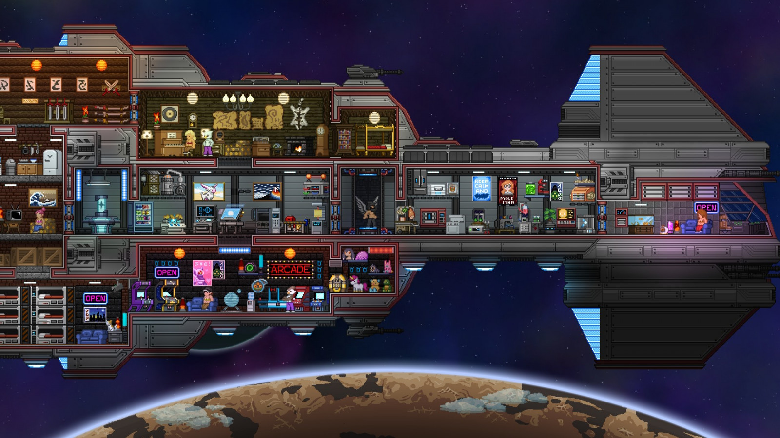 1920x1080像素, 船, 空间, 飞船, 星界