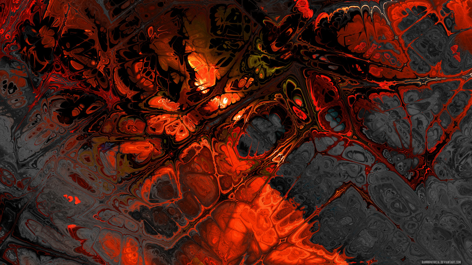 RammPatricia, hrůza, digitální, digitální umění, abstraktní