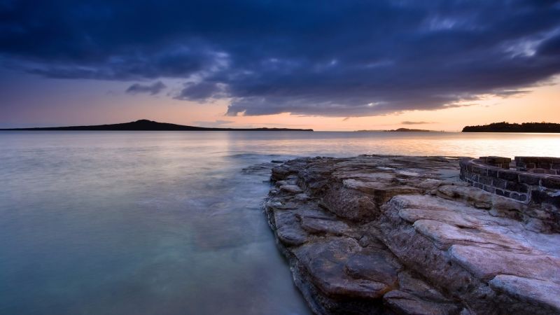 sunlight, sunset, sea, bay, water, rock sunlight, sunset, sea, bay, water, rock