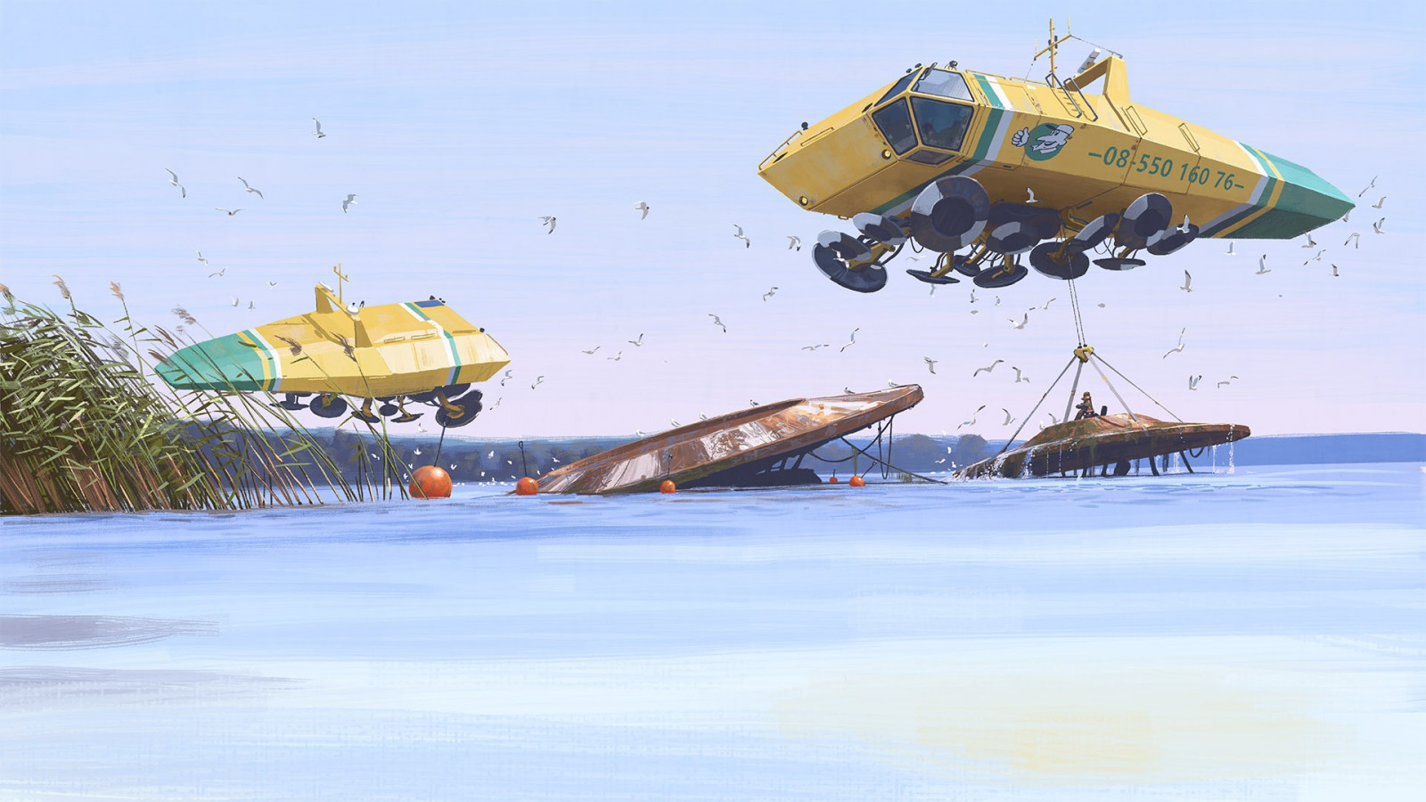 vozidlo, umělecká díla, letoun, letadlo, Simon Stalenhag, letectvo, Let, letectví, helikoptéra, Atmosféra Země, letecký motor, rotorcraft