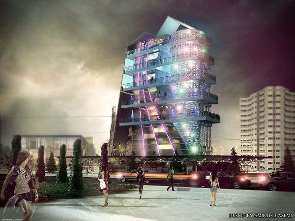 render,Architecture models,3d moling,arrows design,amirghasmi