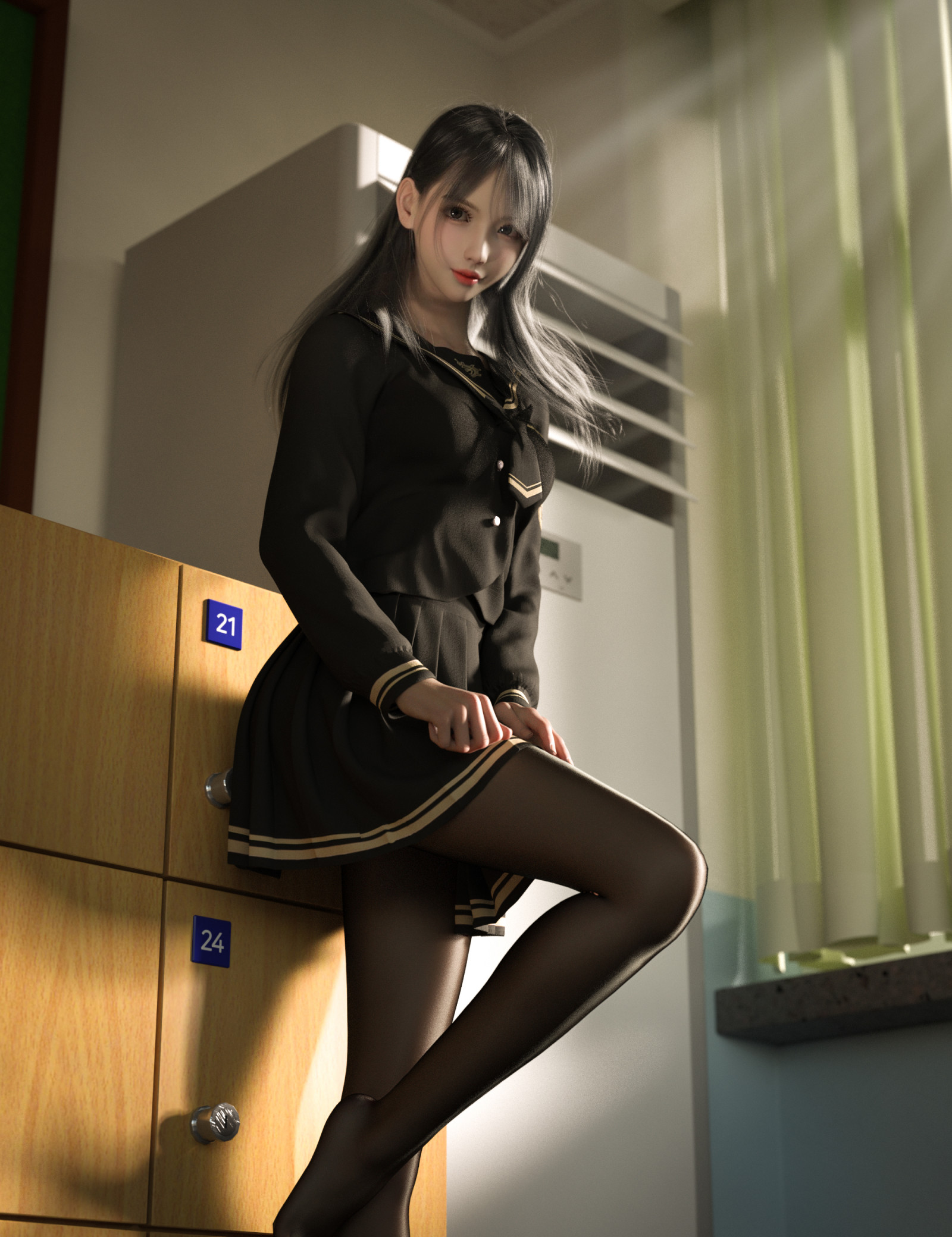 CGI, สาวแฟนตาซี, ขา