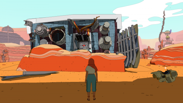 Sable Game,cell shading,nature,desolate,cyberpunk
