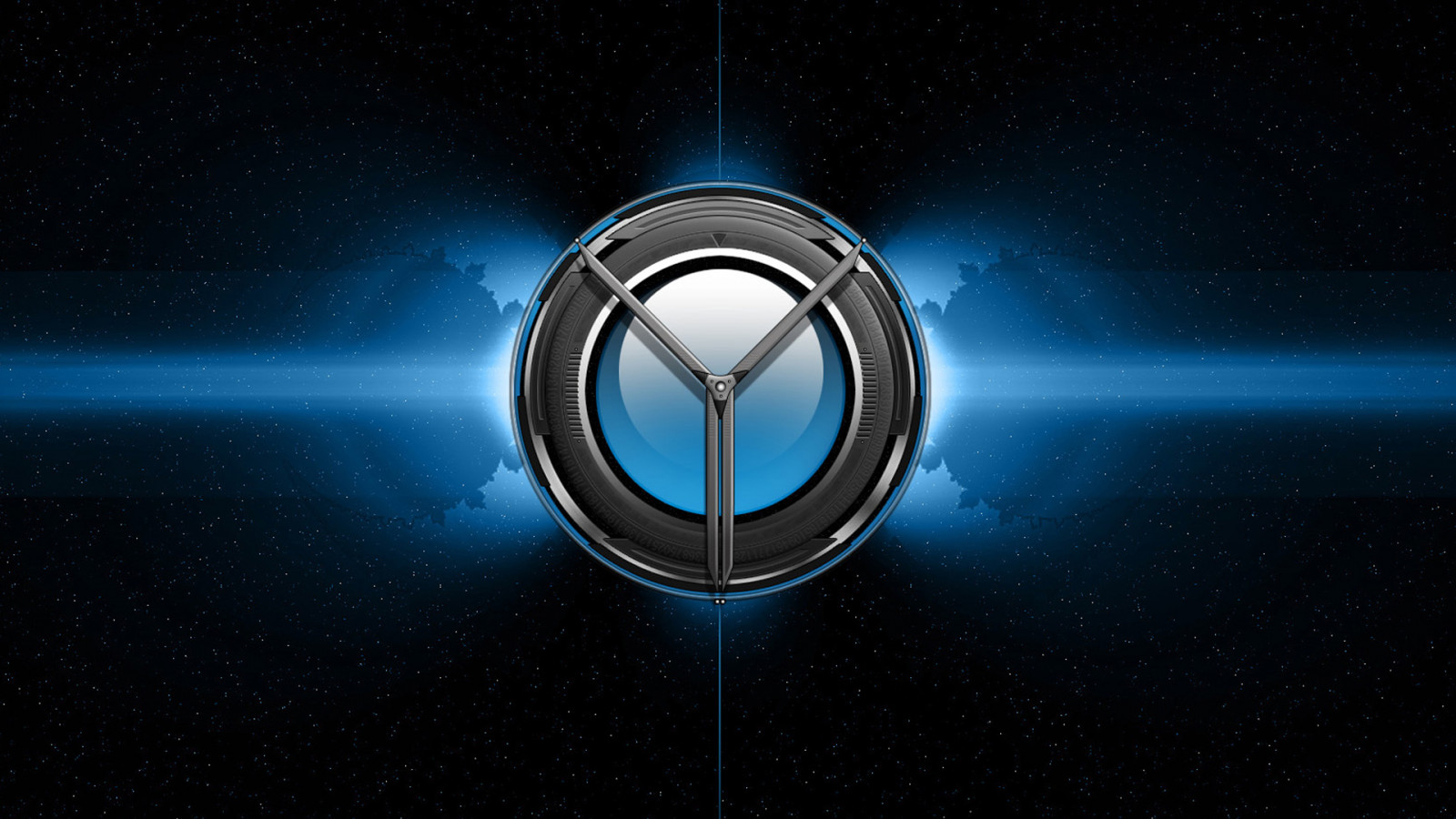 modrý, abstraktní, 3D Abstract, tvary