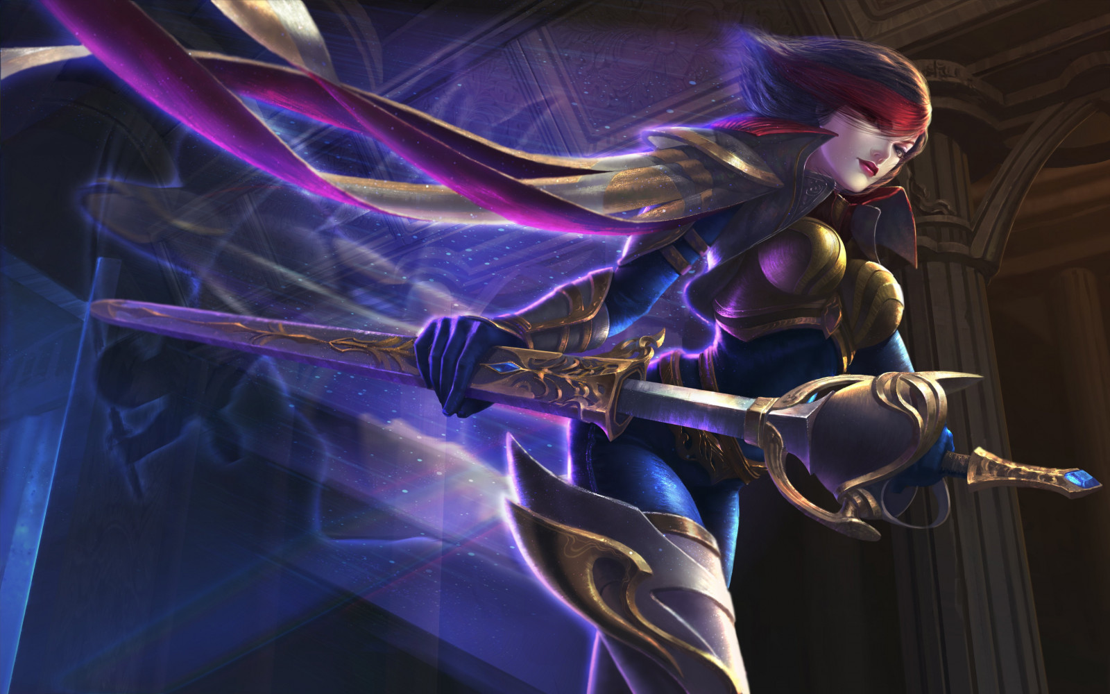 artwork, fantasy art, fantasy girl, women, sword, armor