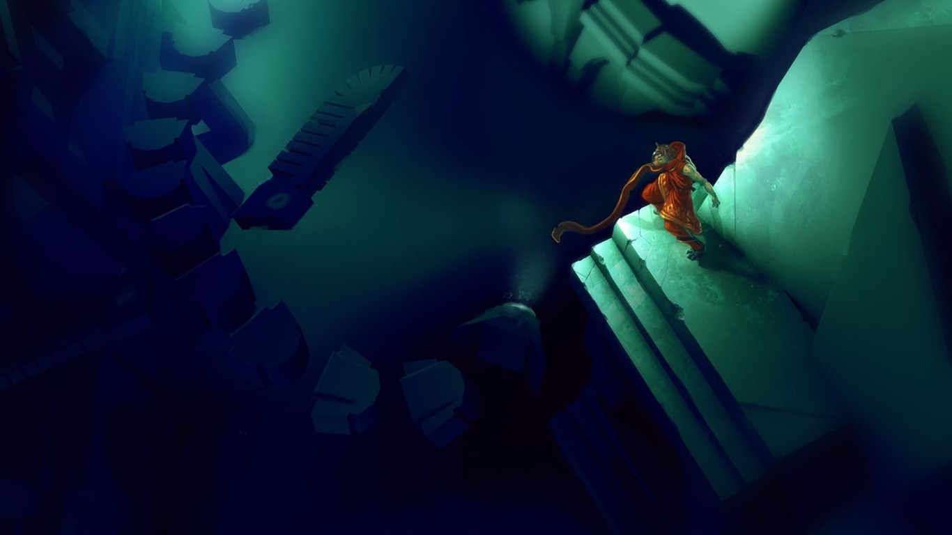 slunečnímu záření, modrý, Pod vodou, srstnatý, Anthro, světlo, barva, fáze, tma, Snímek obrazovky, počítač tapeta, zvláštní efekty