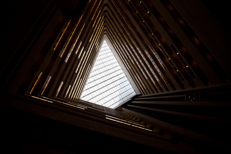 světlo, tma, architektura, osvětlení, denní osvětlení, noc