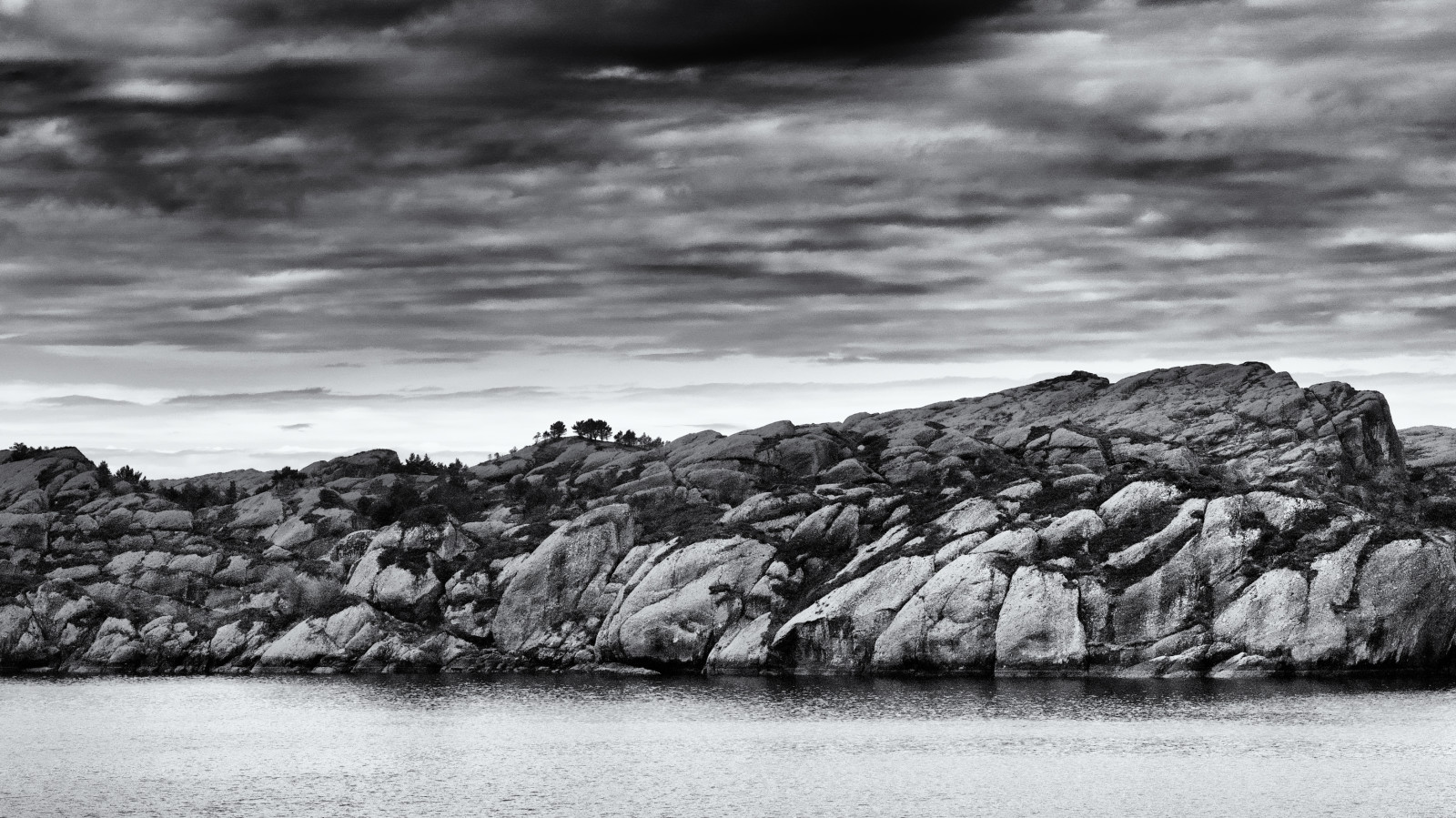 landskab, ø, meer, monokrom, sort og hvid, bw, sigma, DP3