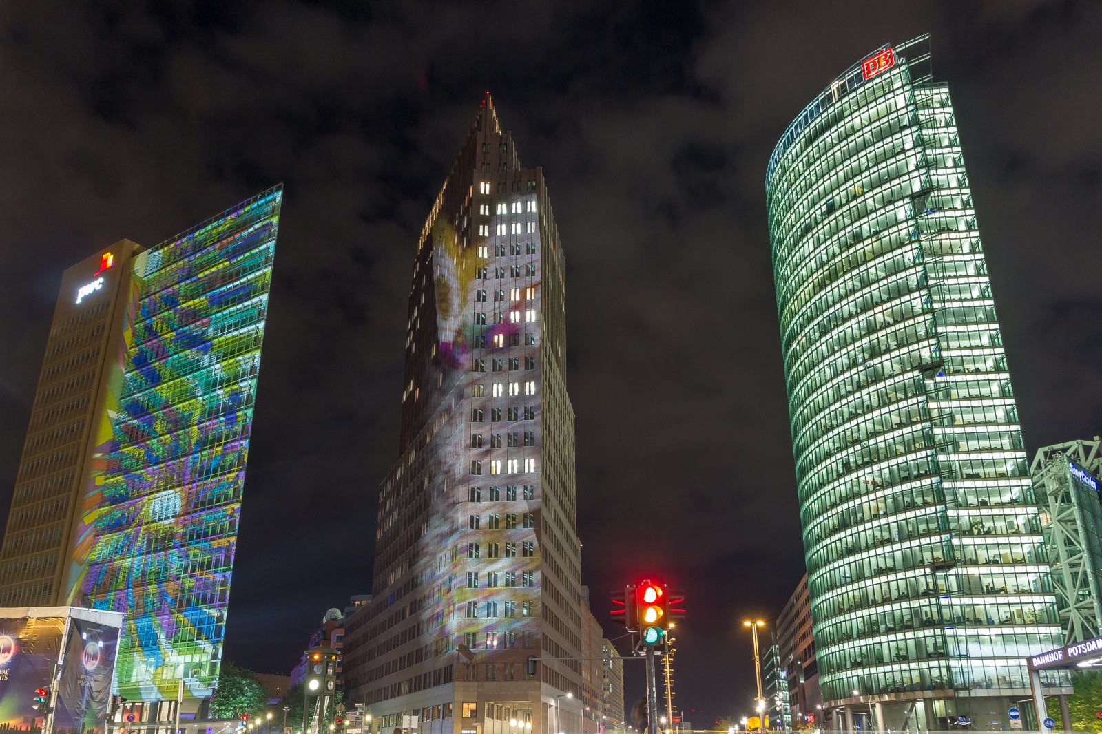 Wallpaper city, cityscape, night, building, skyline, skyscraper
