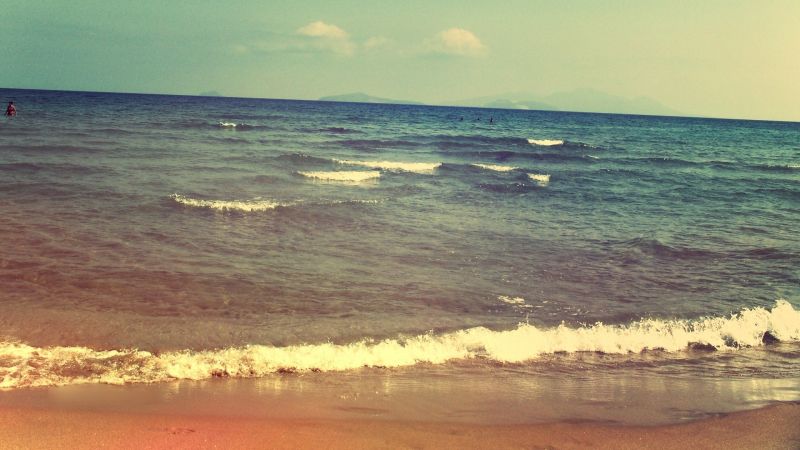 sunset, sea, bay, water, shore, sand sunset, sea, bay, water, shore, sand
