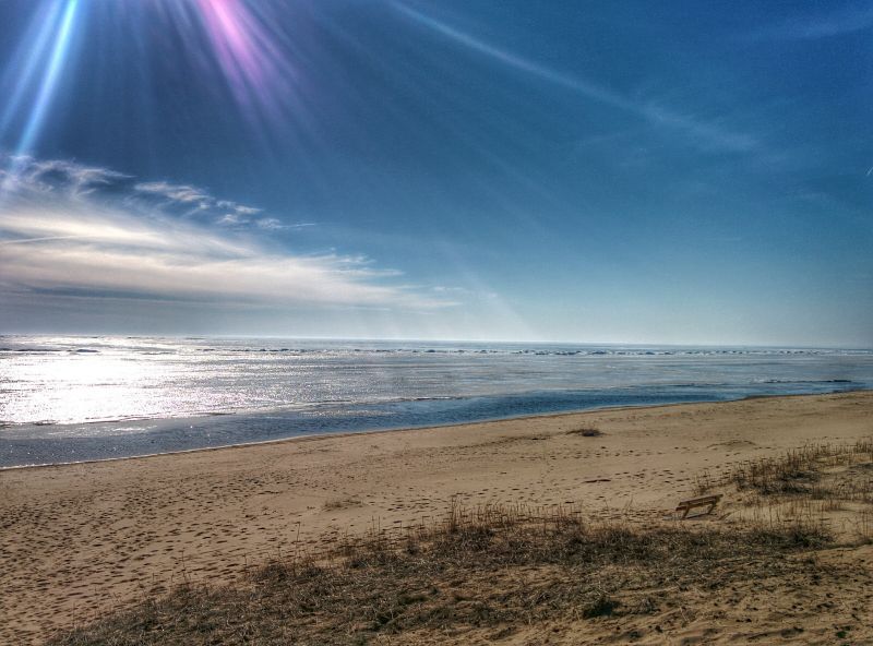 Sonnenlicht, Meer, Ufer, Sand, Himmel, Wolken Sonnenlicht, Meer, Ufer, Sand, Himmel, Wolken