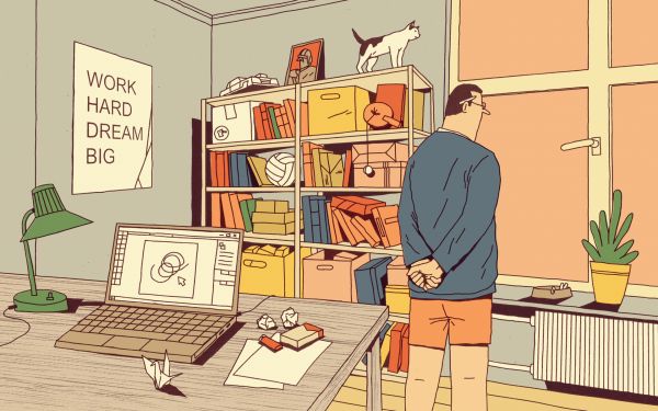 digital art,illustration,Krzysztof Nowak,computer,books,comic art