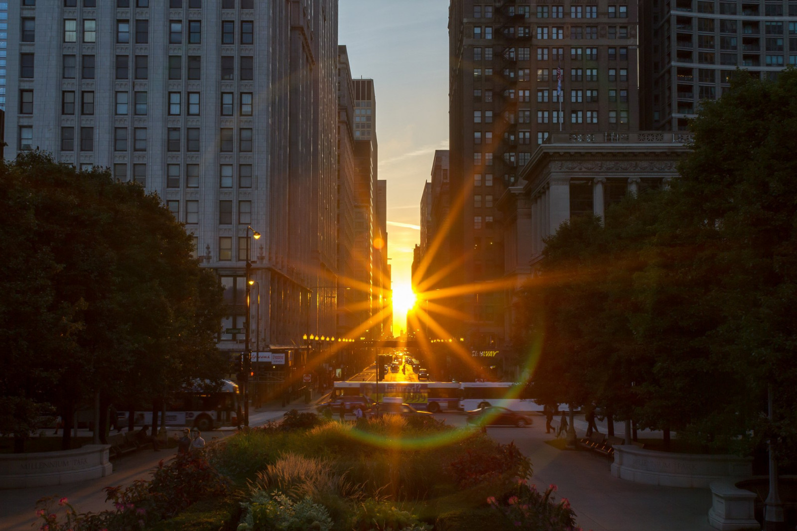 2048x1365 px, architettura, ponti, Chicago, città, città, Comta, Francisco, Illinois, medio, notte, ouest, orizzonte, Torre, briscola, Stati Uniti d'America