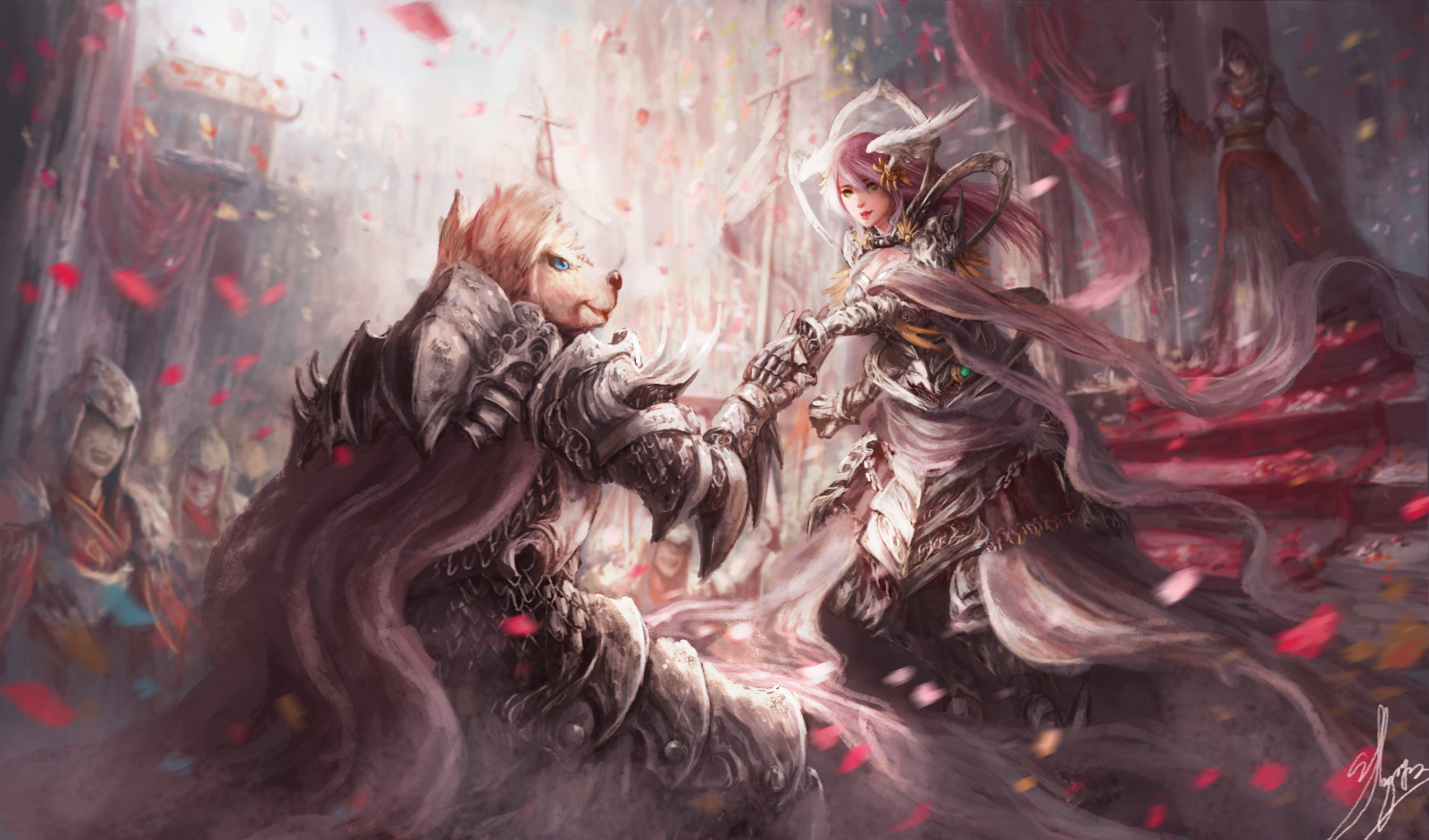 pintura, Arte fantasía, Anime, mitología, captura de pantalla, personaje de ficción, efectos especiales