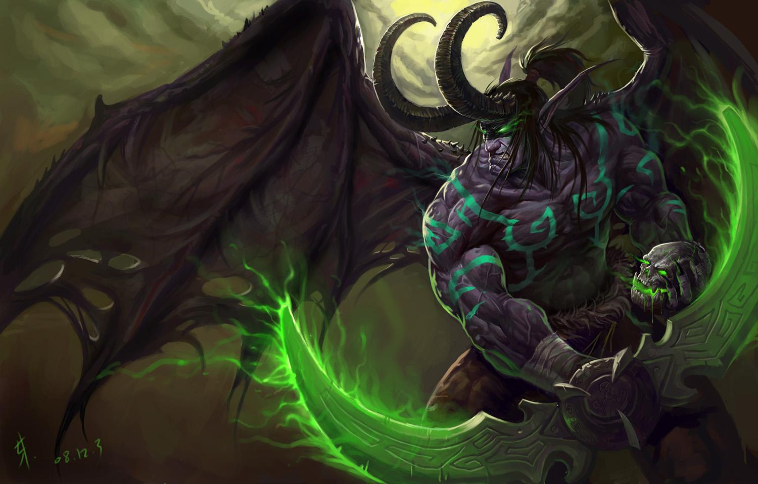 Illidan Stormrage, videogames, Warcraft