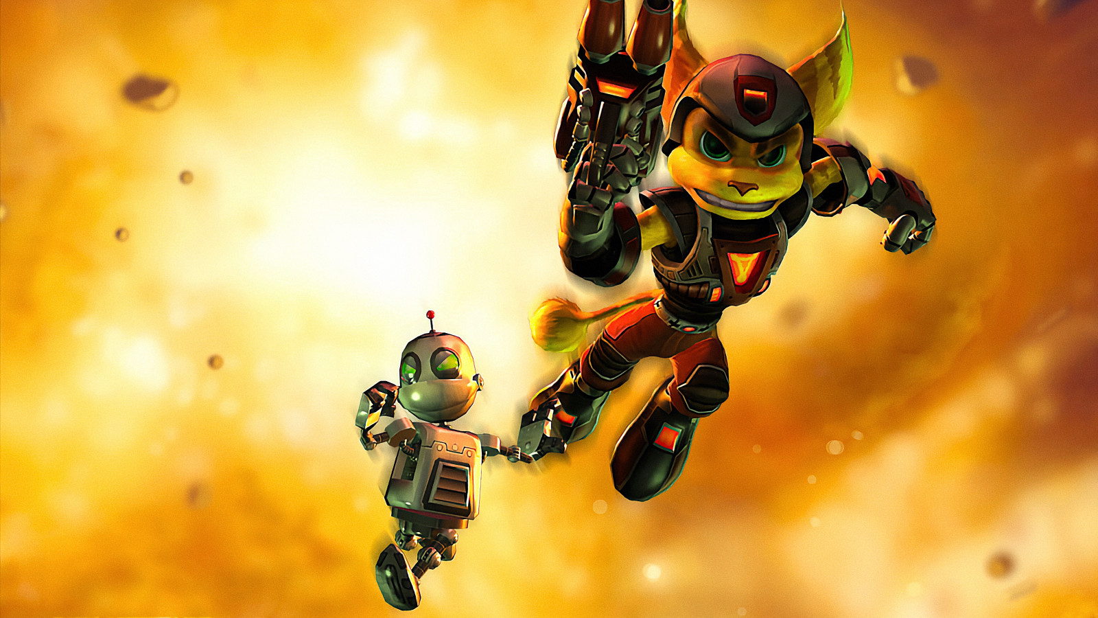 Fondos de pantalla Clank Ratchet, Playstation 2, Video Game Heroes