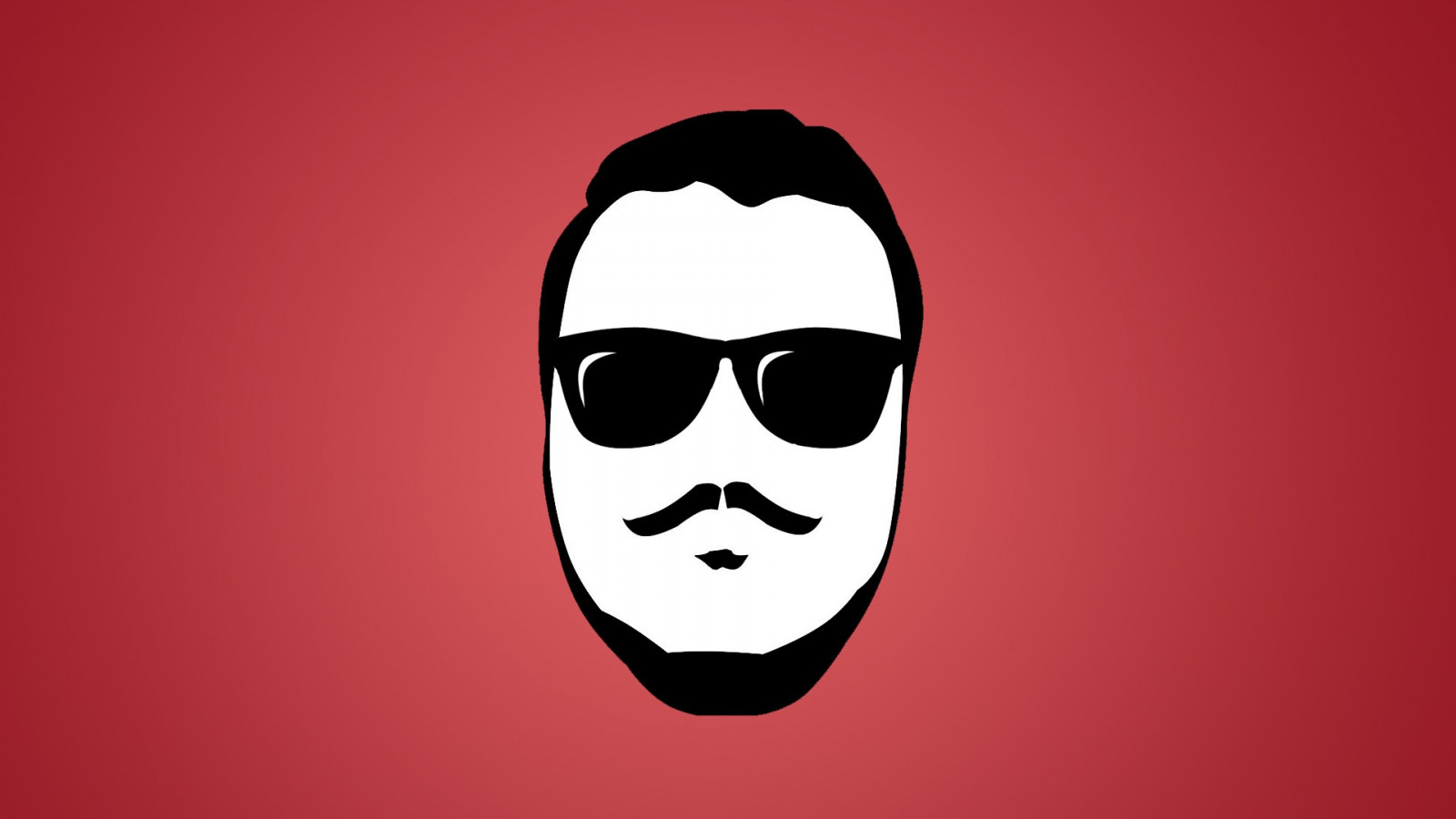 Wallpaper : face, illustration, sunglasses, minimalism, glasses, mask