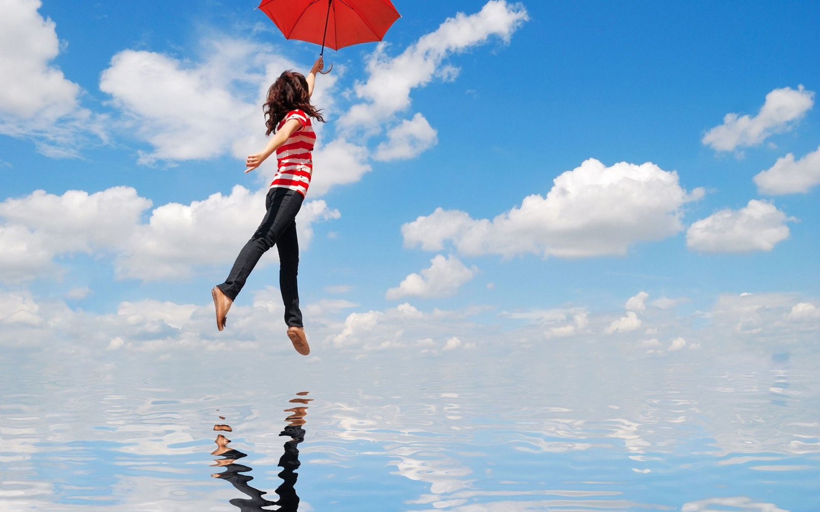 sportovní, ženy, moře, nebe, skákání, modrý, 1920x1200 px, Atmosféra Země, extrémní sport, tělesné cvičení, parašutismus, Windsports