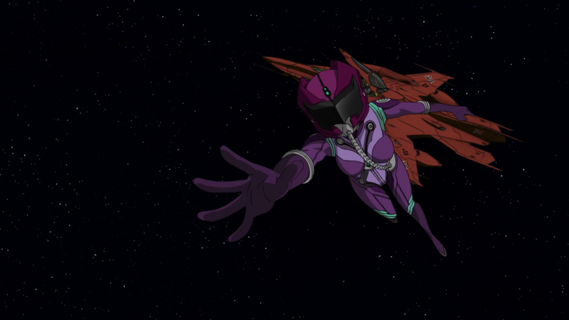 пространство,космически кораб,скафандър,Space Battleship Yamato 2199,Anime screenshot,аниме момичета
