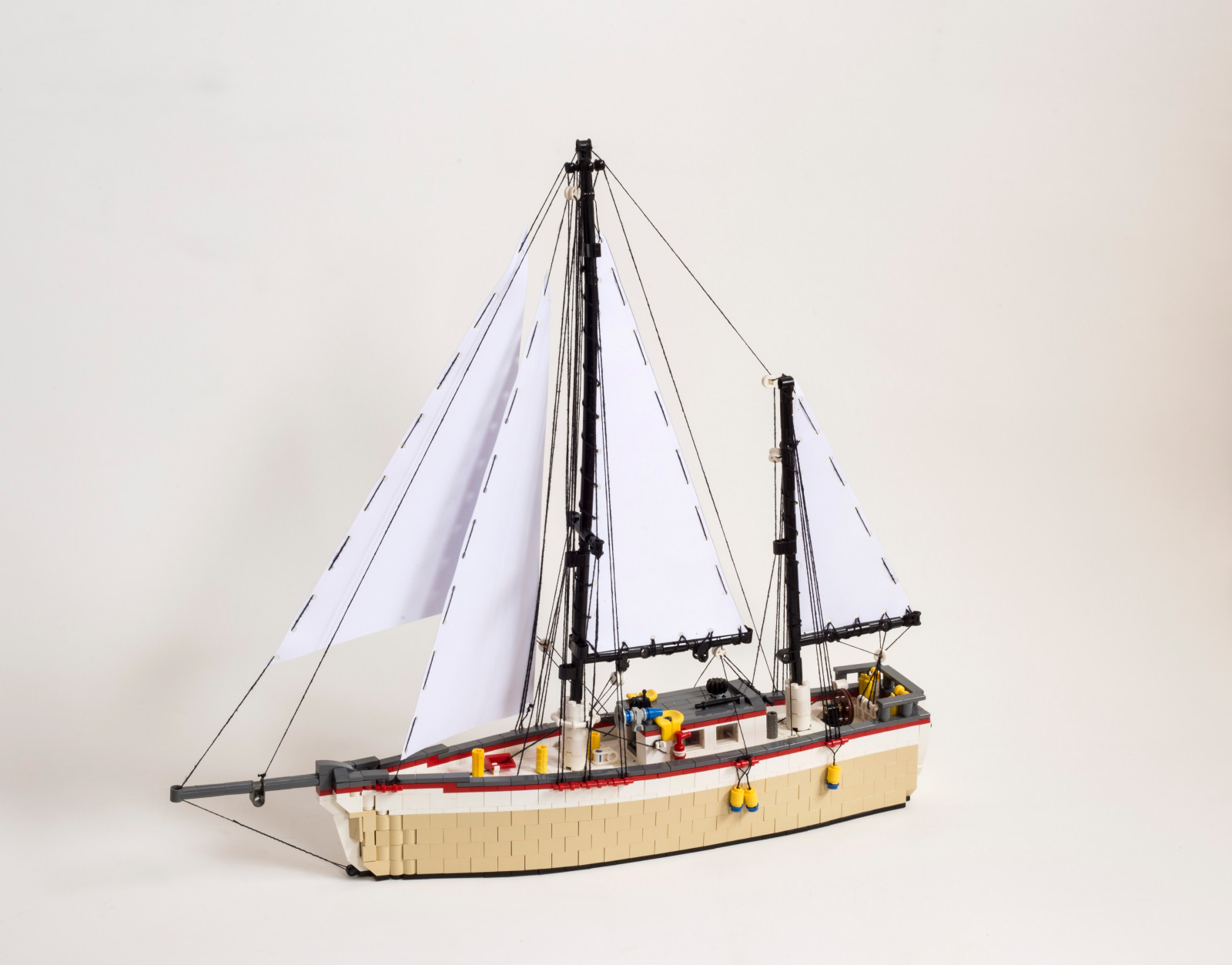 Lego Rigging Wallpaper : nautical, yacht, LEGO, sail, model, rigging, technic ...