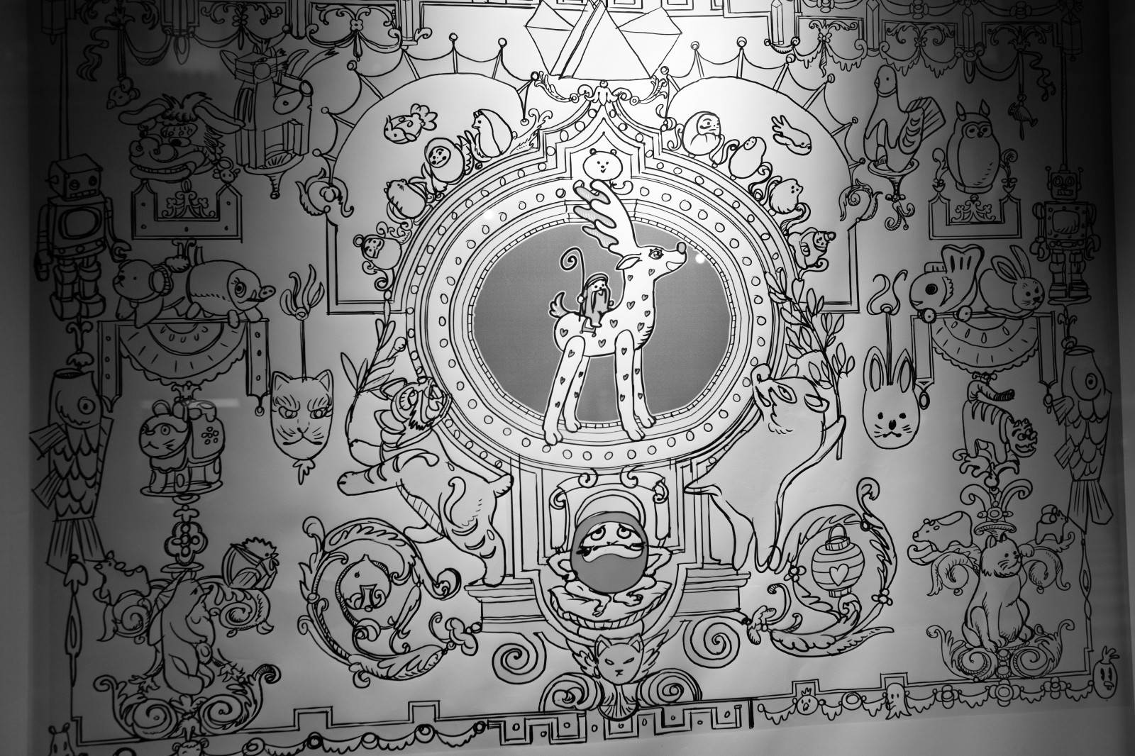 ญี่ปุ่น, ภาพวาด, ภาพประกอบ, ขาวดำ, สมมาตร, รูปแบบ, วงกลม, Leica, โตเกียว, การประดิษฐ์ตัวอักษร, M, Jp, ศิลปะ, bw, รูปร่าง, ออกแบบ, กินซ่า, Summicron, summicron235, 235, leicam, typ240, ร่าง, ดำและขาว, ถ่ายภาพขาวดำ, ตัวอักษร