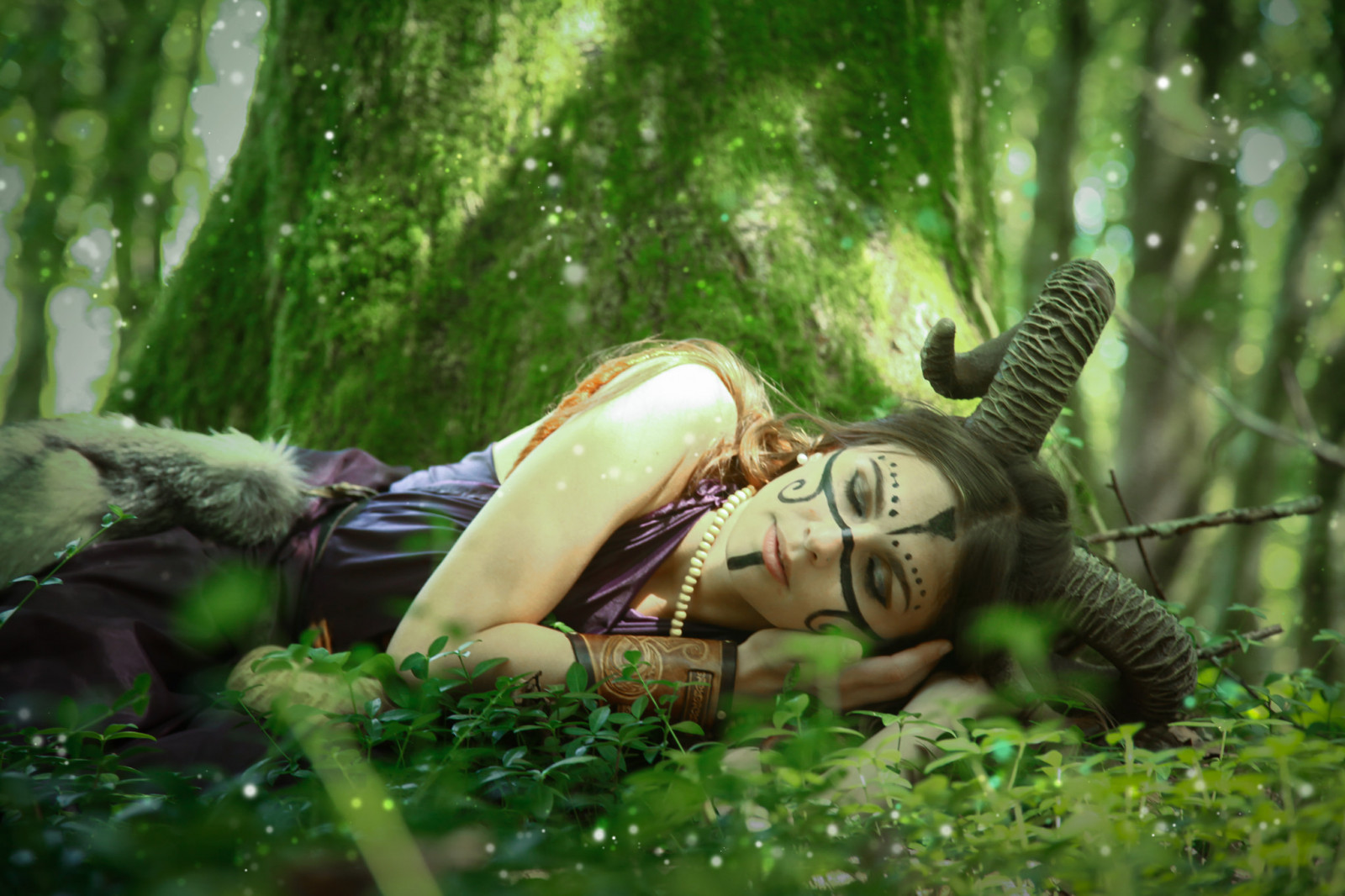 Amandine Hannah, ženy, model, 500px, fantasy dívky