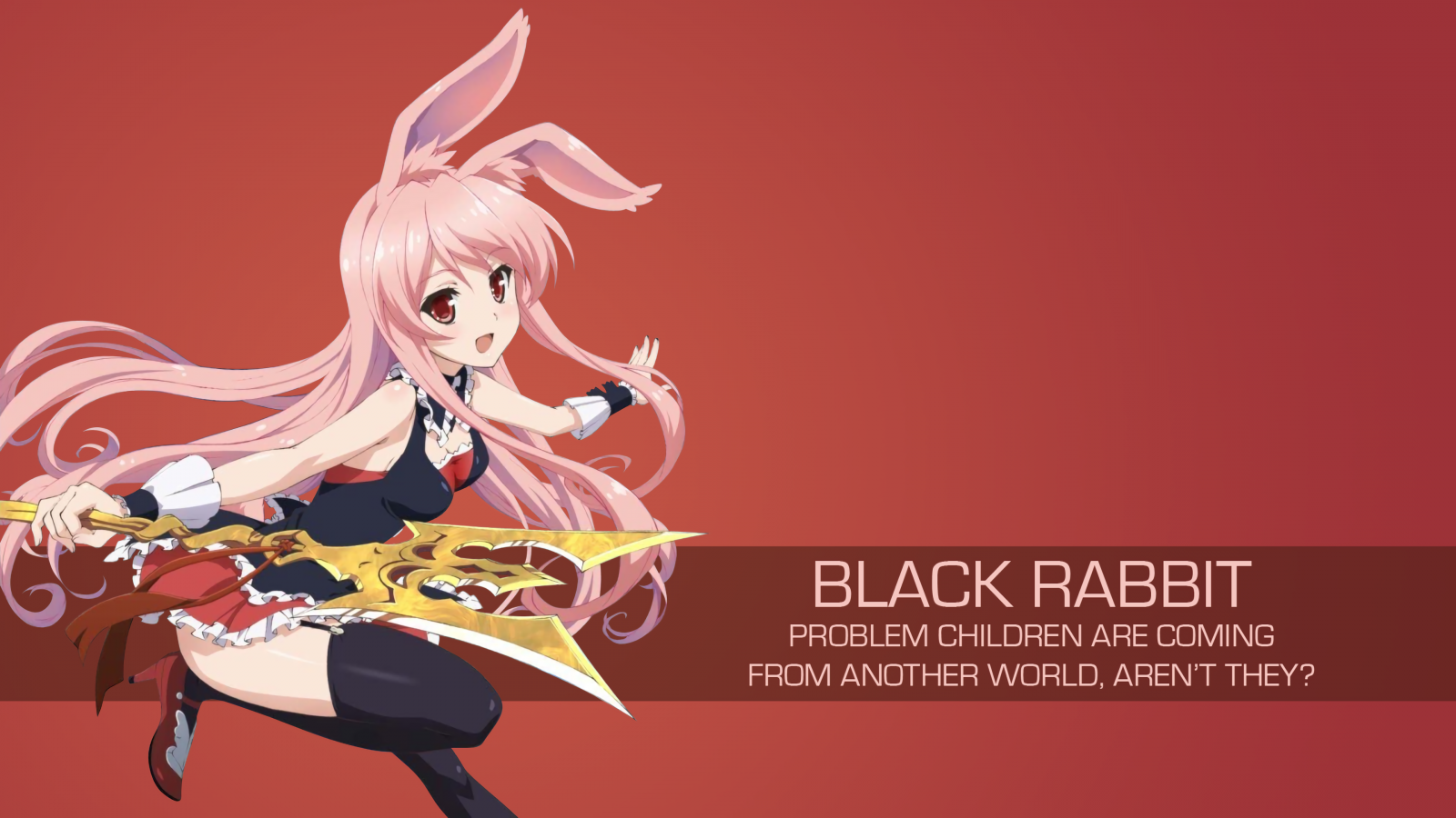 illustrazione, anime, anime girls, Mondaiji tachi ga Isekai kara Kuru Sou Desu yo, Kuro Usagi