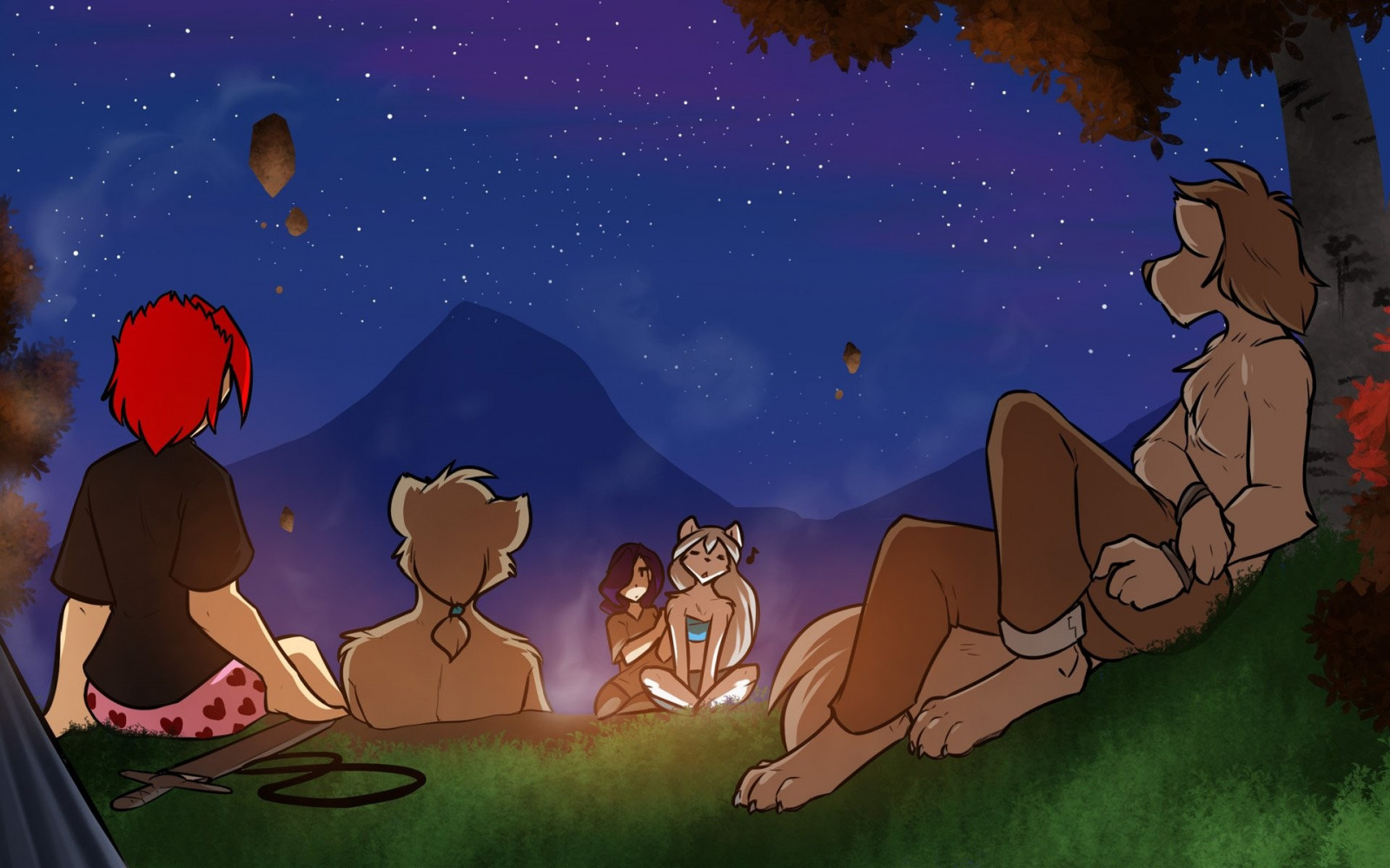 srstnatý, Anthro, Twokinds