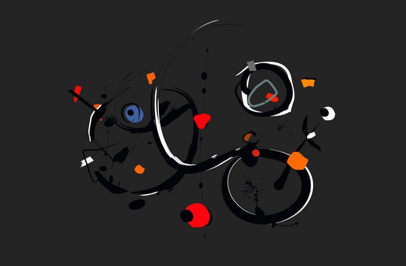 ilustrace, kreslená pohádka, kruh, UMĚNÍ, abstraktní, umělecká díla ilustrace, kreslená pohádka, kruh, UMĚNÍ, abstraktní, umělecká díla