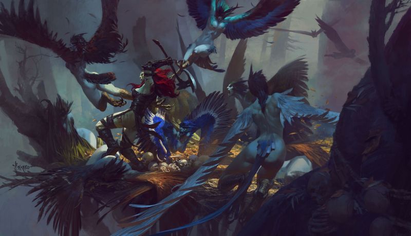 fantasy umenie, umelecké diela, ArtStation, bytosť, bitka, ilustrácie fantasy umenie, umelecké diela, ArtStation, bytosť, bitka, ilustrácie