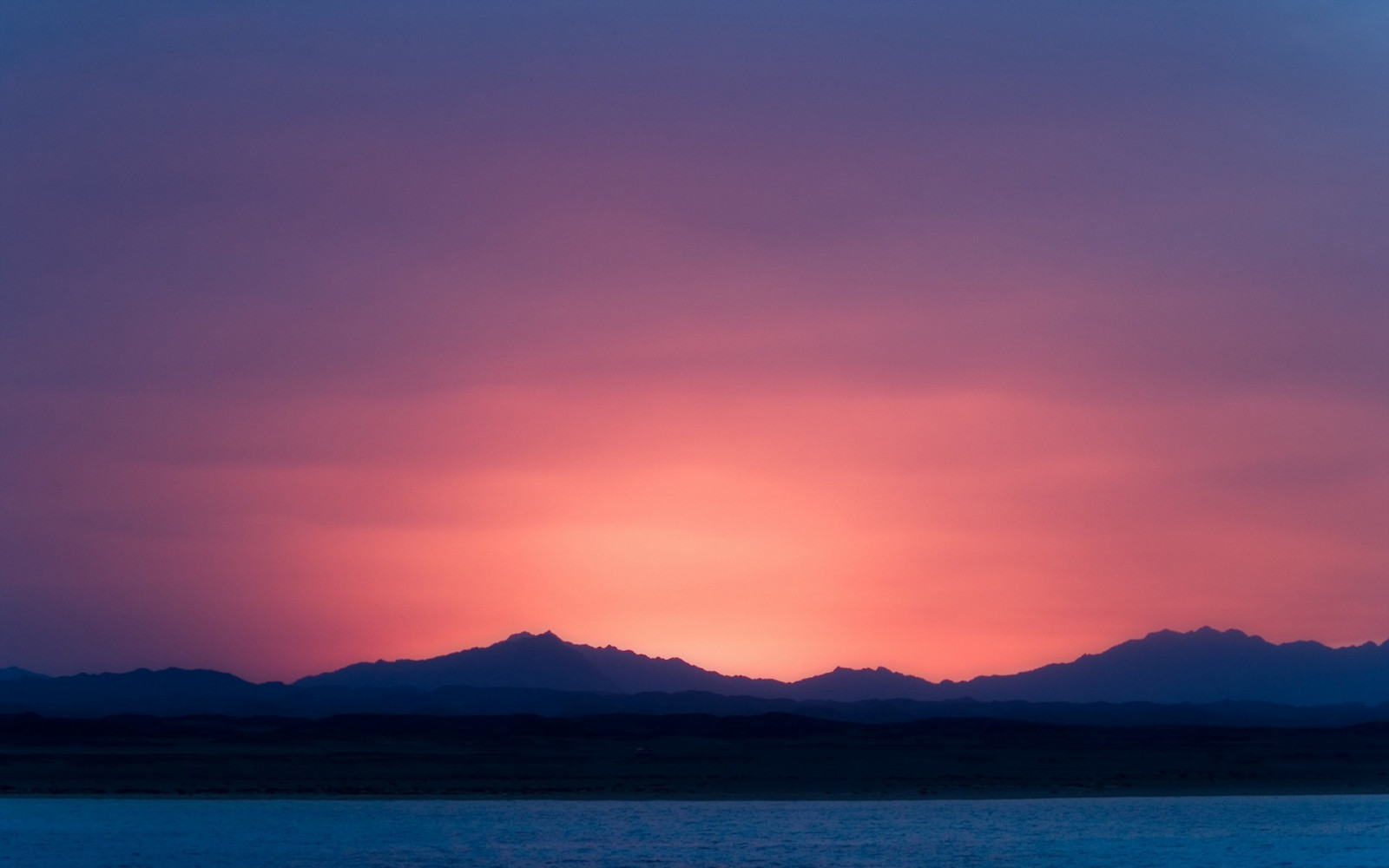sunset, sea, bay, lake, reflection, sky, sunrise, evening, morning, horizon, dusk, cloud, mountain, dawn, loch, afterglow, red sky at morning
