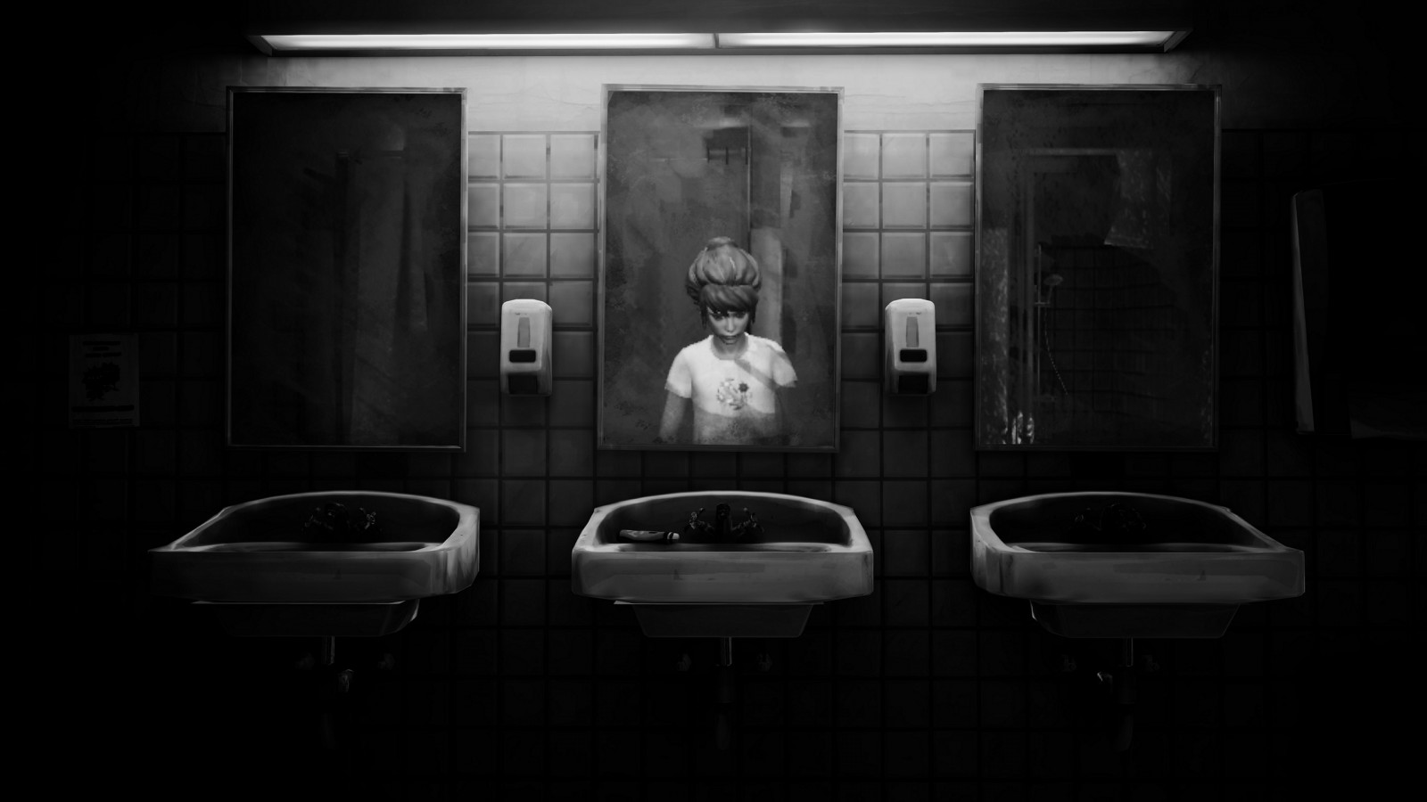 Život je zvláštní, lis, Snímek obrazovky, Dontnodentertainment, squareenix, Unrealengine3, Ue3, reshade, Reshadeframework, atmosféra, Cheatengine, Cheatable, portrét, tělesné, Černý a bílý, černobílý, Katemarsh, Ingamefotografie, herní, video hra, digitální