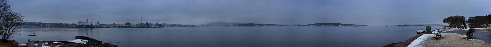 is, Norge, panorama, museum, Oslo, februar, bygd y, fram, frammuseet, geologisk fænomen, vand funktion