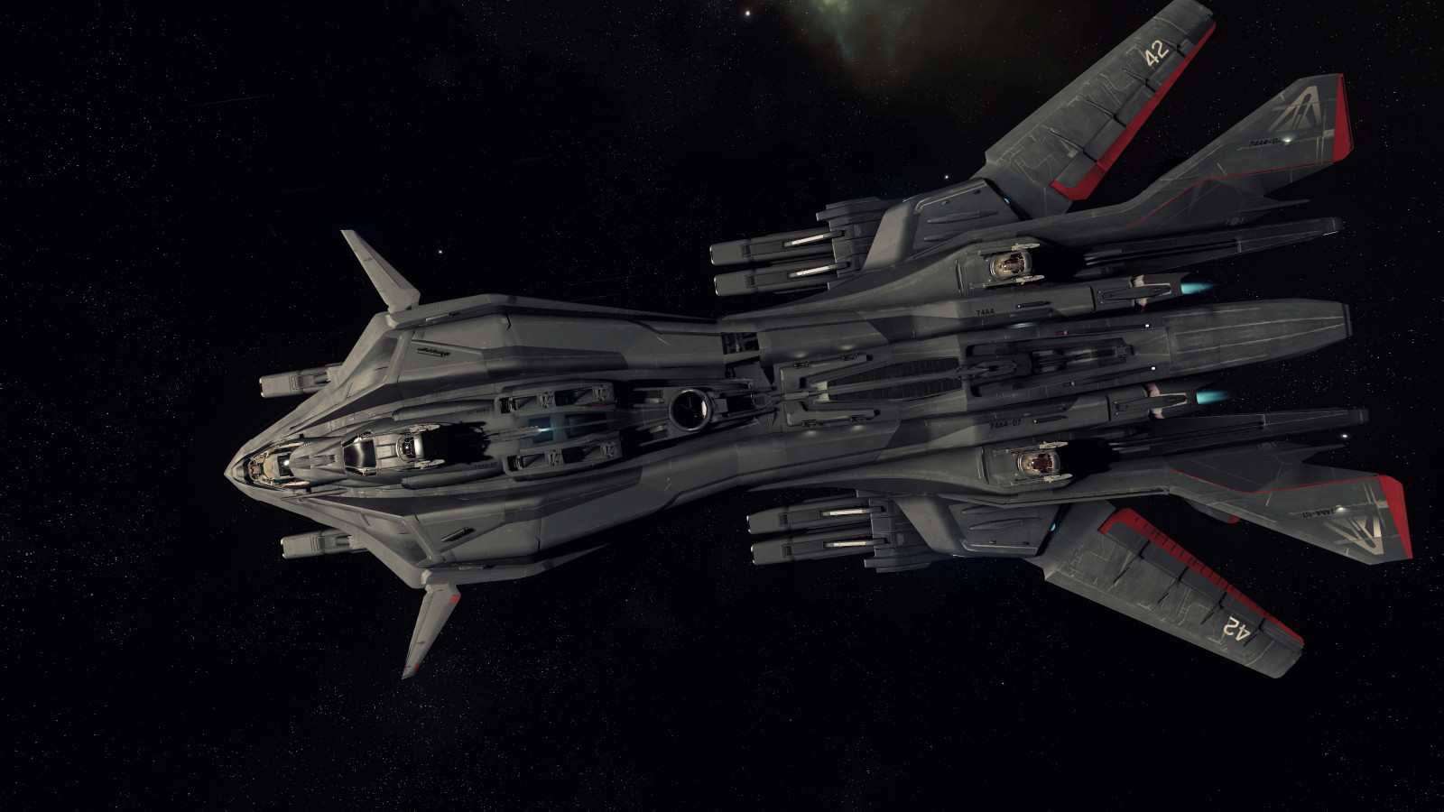 prostor, vozidlo, zbraň, letoun, letadlo, Star Citizen, kosmická loď, vojenská letadla, Aegis Dynamics, Retaliator, Robert Space Industries, Battlecruiser, letectví, křídlo, Snímek obrazovky, stíhací letoun, proudová letadla
