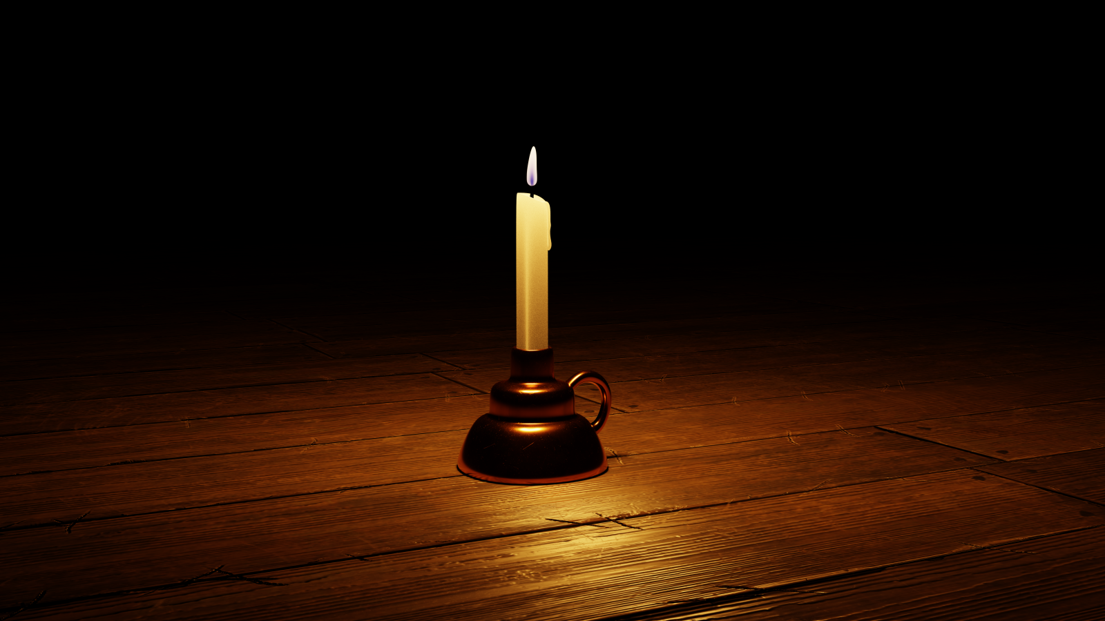 Wallpaper Blender, candles 7680x4320 TheHyruler 1423229 HD