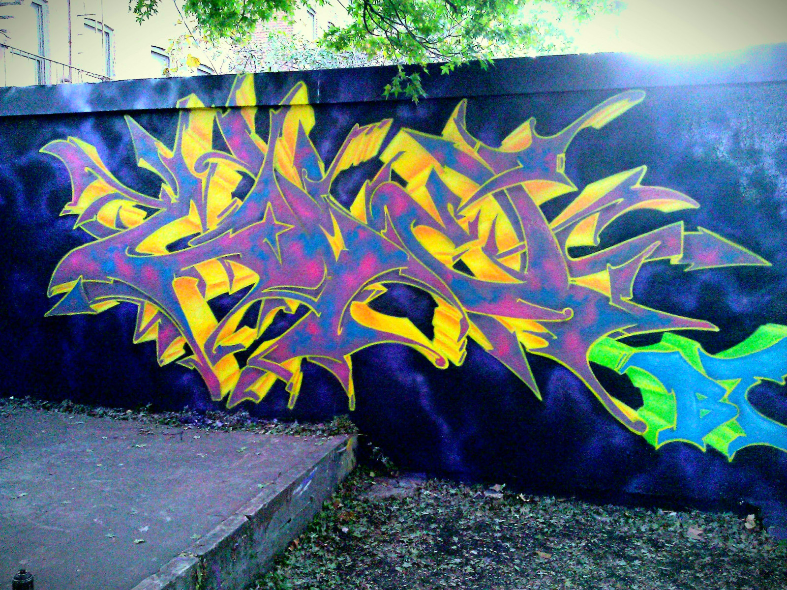 Wallpaper graffiti, ART, wall, mural, street art, painting 2592x1944