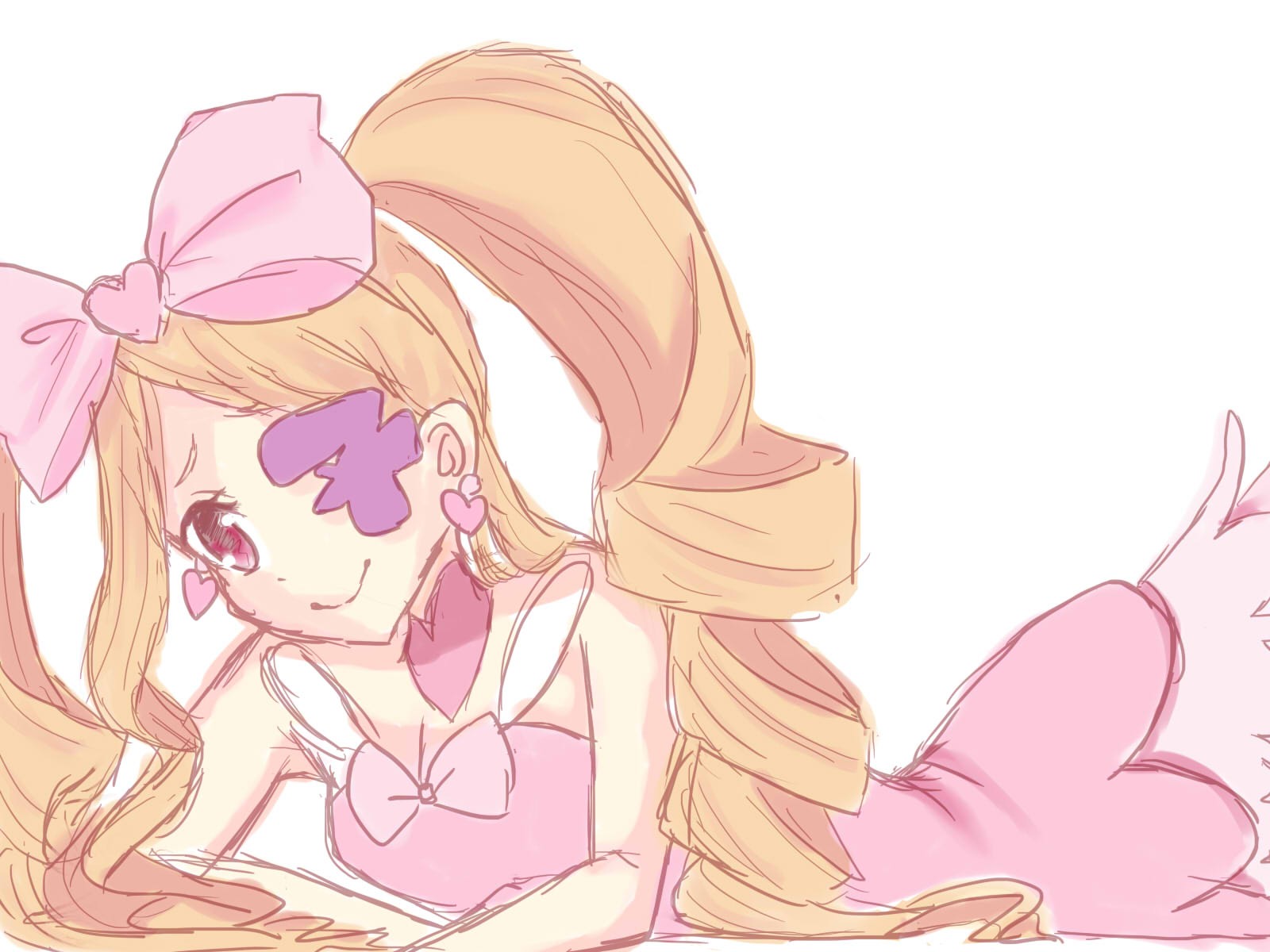 Illustration, Anime, Pferd, Karikatur, Kill la Kill, Rosa, Harime Nui, skizzieren, Mangaka