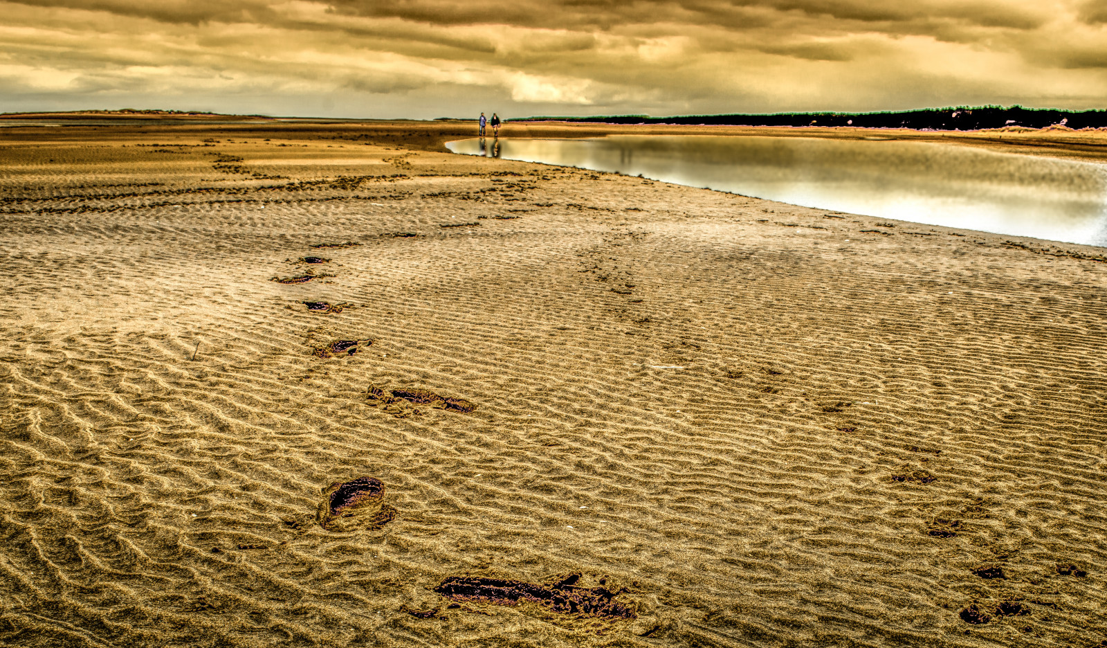 luce del sole, mare, acqua, natura, puntellare, sabbia, riflessione, cielo, spiaggia, Scozia, costa, impronte, increspature, zone umide, onda, Materiale, suolo, nairn, mudflat, Moray Firth, camminando sulla spiaggia, nairnbeach