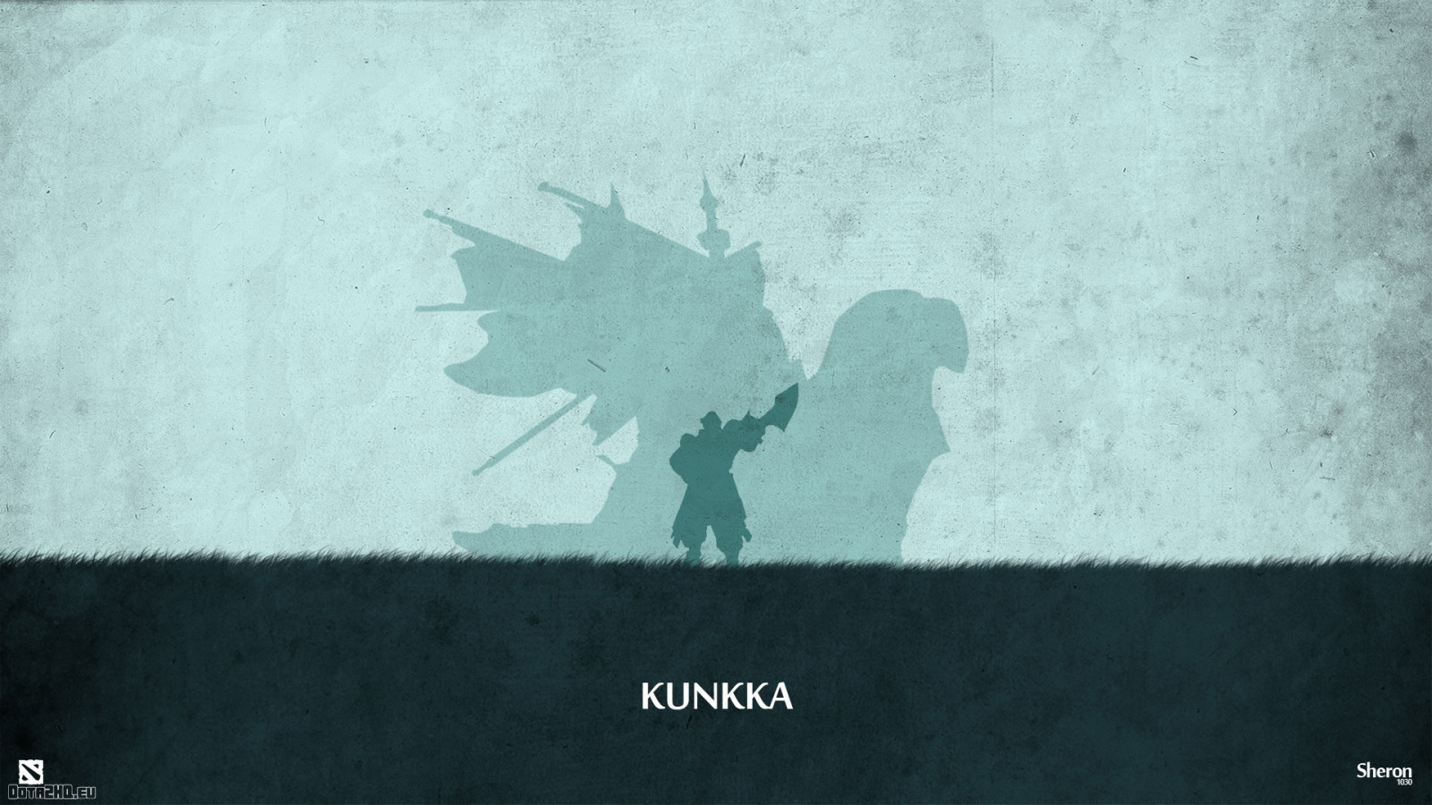 tekst, blå, struktur, Dota 2, Kunkka, KUNST, skærmbillede, skrifttype