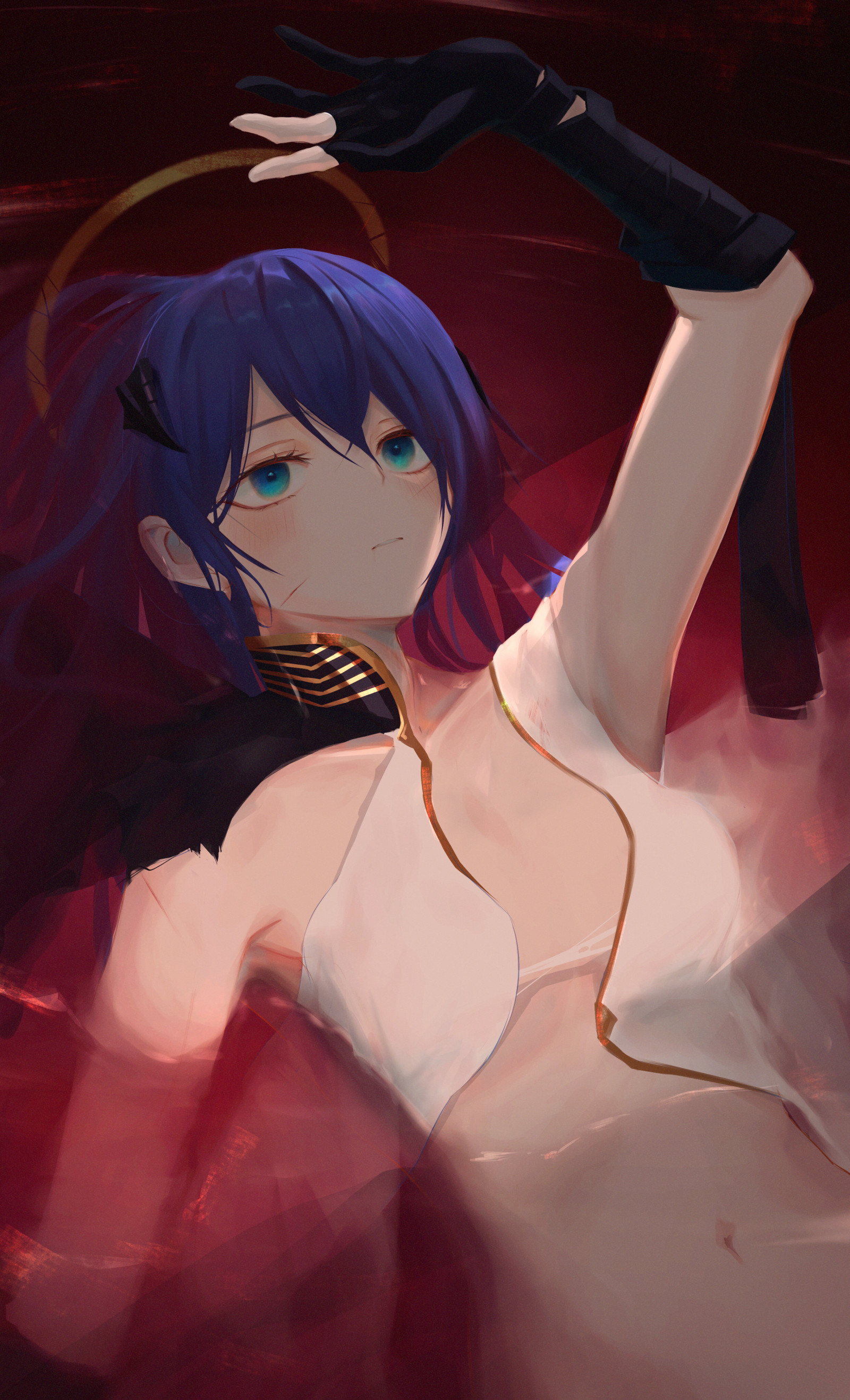 displeje na výšku, anime dívky, Arknights, 7ife