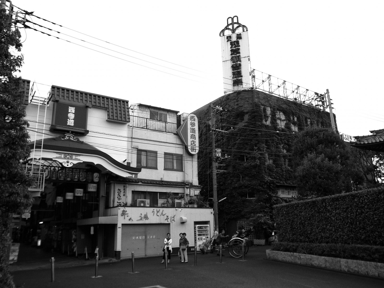 gade, Japan, digital, Tokyo, sort hvid, Asakusa, grd3, ricohgrd3