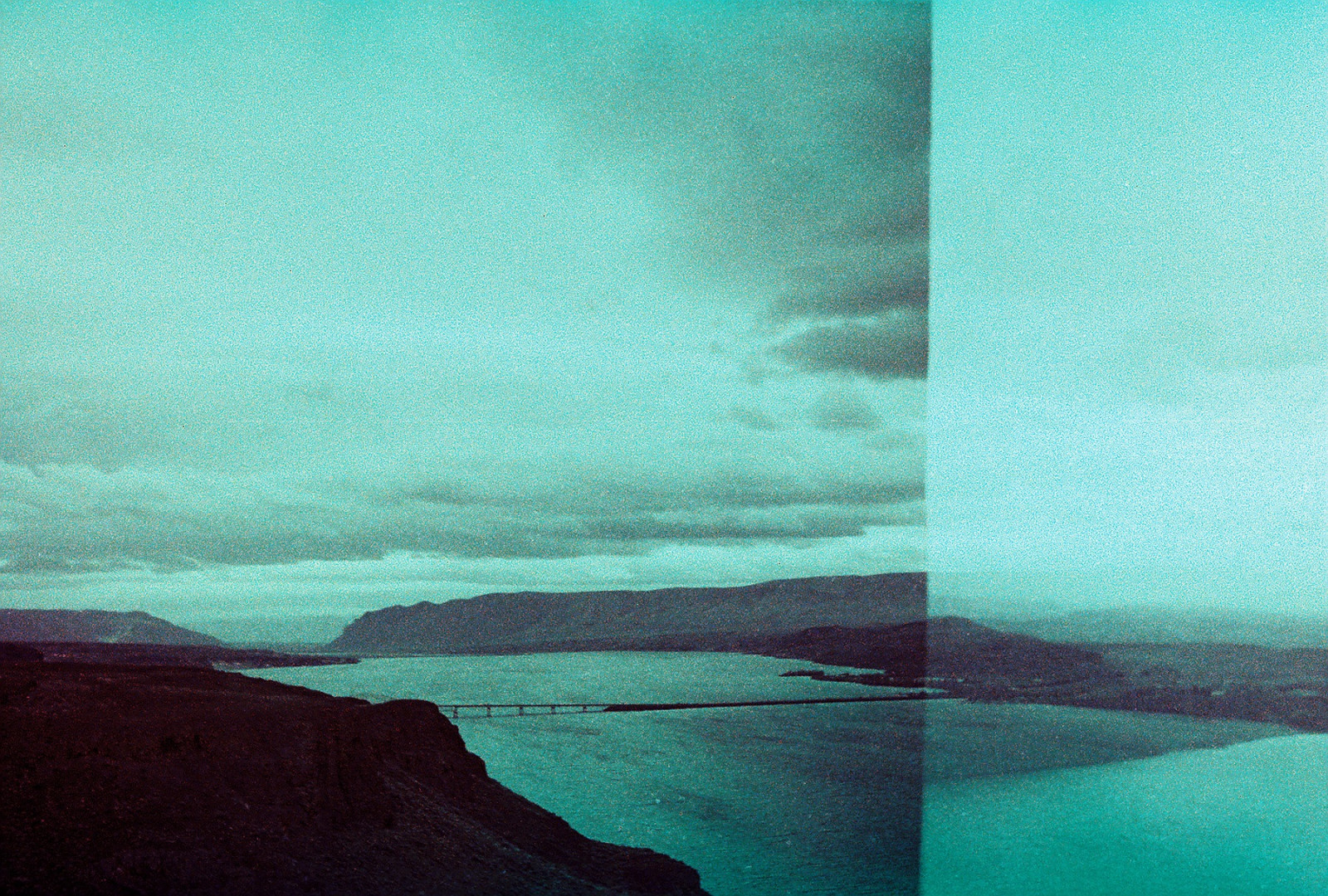 malování, moře, voda, odraz, nebe, uklidnit, řeka, textura, horizont, atmosféra, tyrkysový, přejít, zatažený, 35MM, rokle, Columbia, mrak, oceán, vlna, dvojnásobek, fuji, film, xPRO, symbol, wa, proces, skluzavka, Sensia, Smena, visual arts