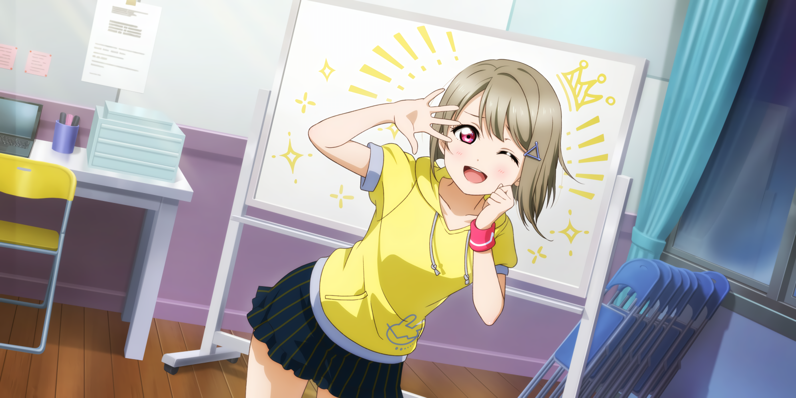 vlasy, účes, kreslená pohádka, UMĚNÍ, šťastný, fiktivní postava, Animated cartoon, ilustrace, anime, animace, grafika, beletrie, visual arts, zábava, pokoj, místnost, cg artwork, rekreace, umělecká díla, výkres, grafický design, hime cut, purpurová