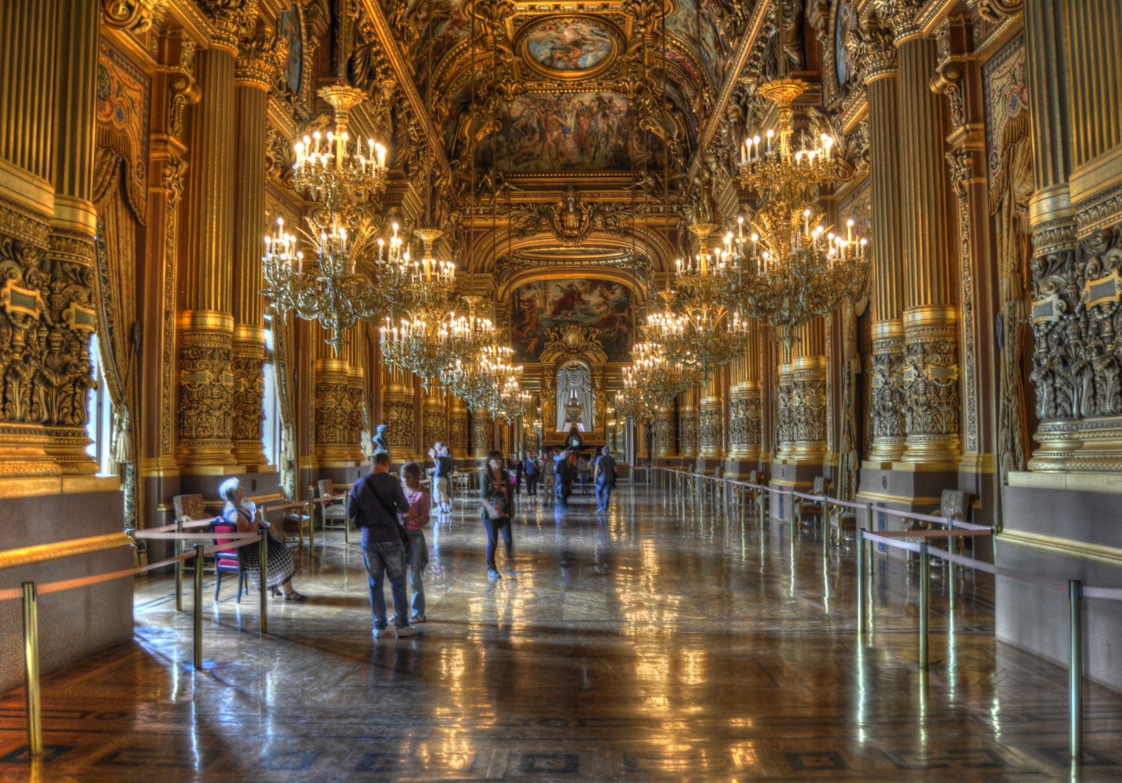 arkitektur, bygning, symmetri, HDR, kolonne, Frankrig, Europa, Paris, monumenter, guld, palads, opera, lys, national, de, francia, detalje, teater, milepæl, storia, Photomatix, Parigi, arquitectura, 1800, turistattraktion, charles, palais, teatro, foyer, garnier, architetura