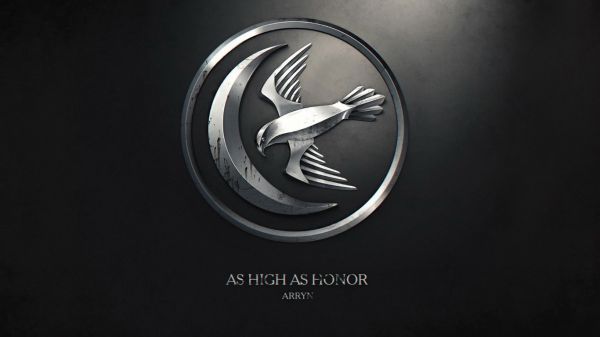 monokrom, logo, sirkel, Game of Thrones, sigils, merke