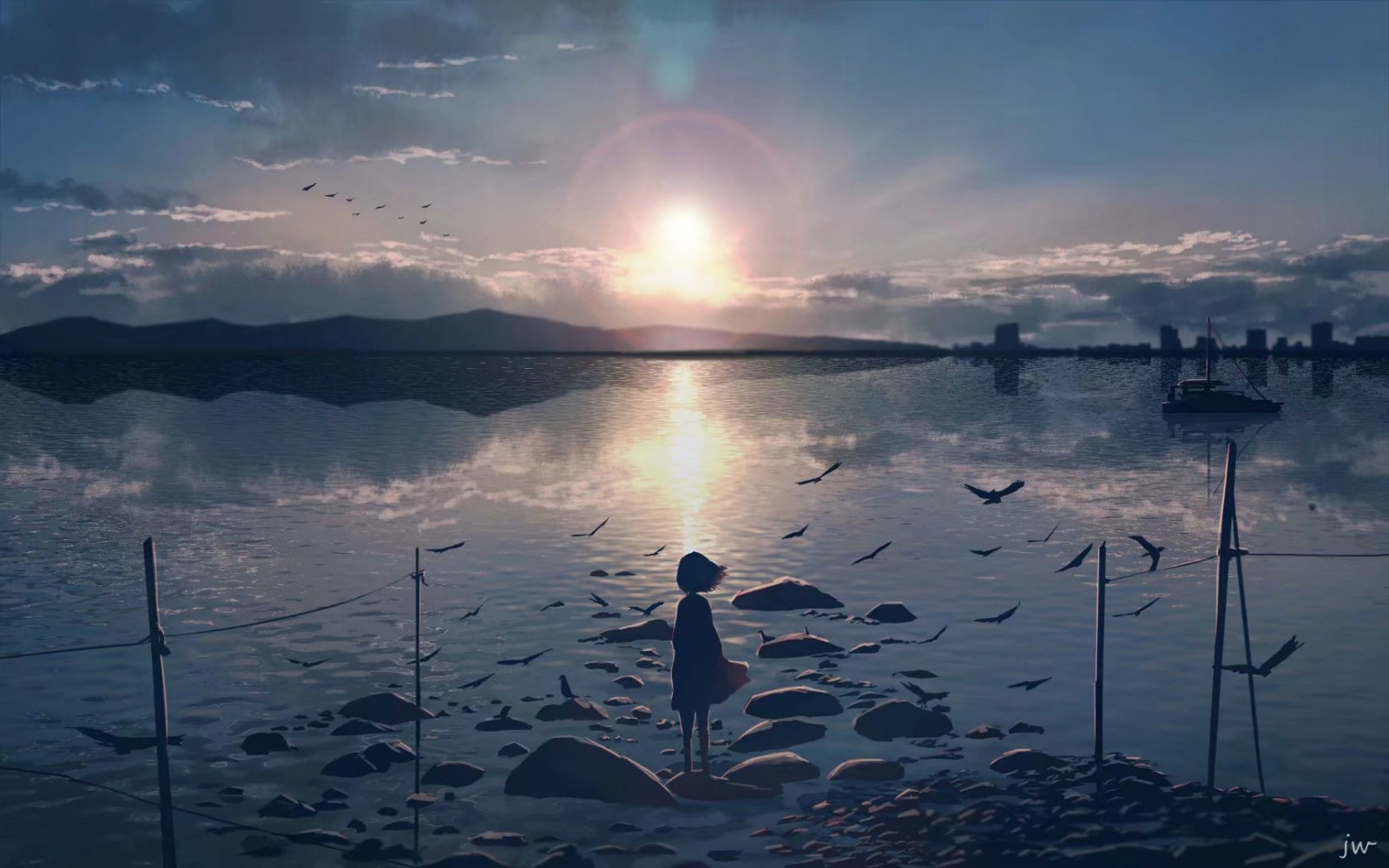 Silhouette, moescape