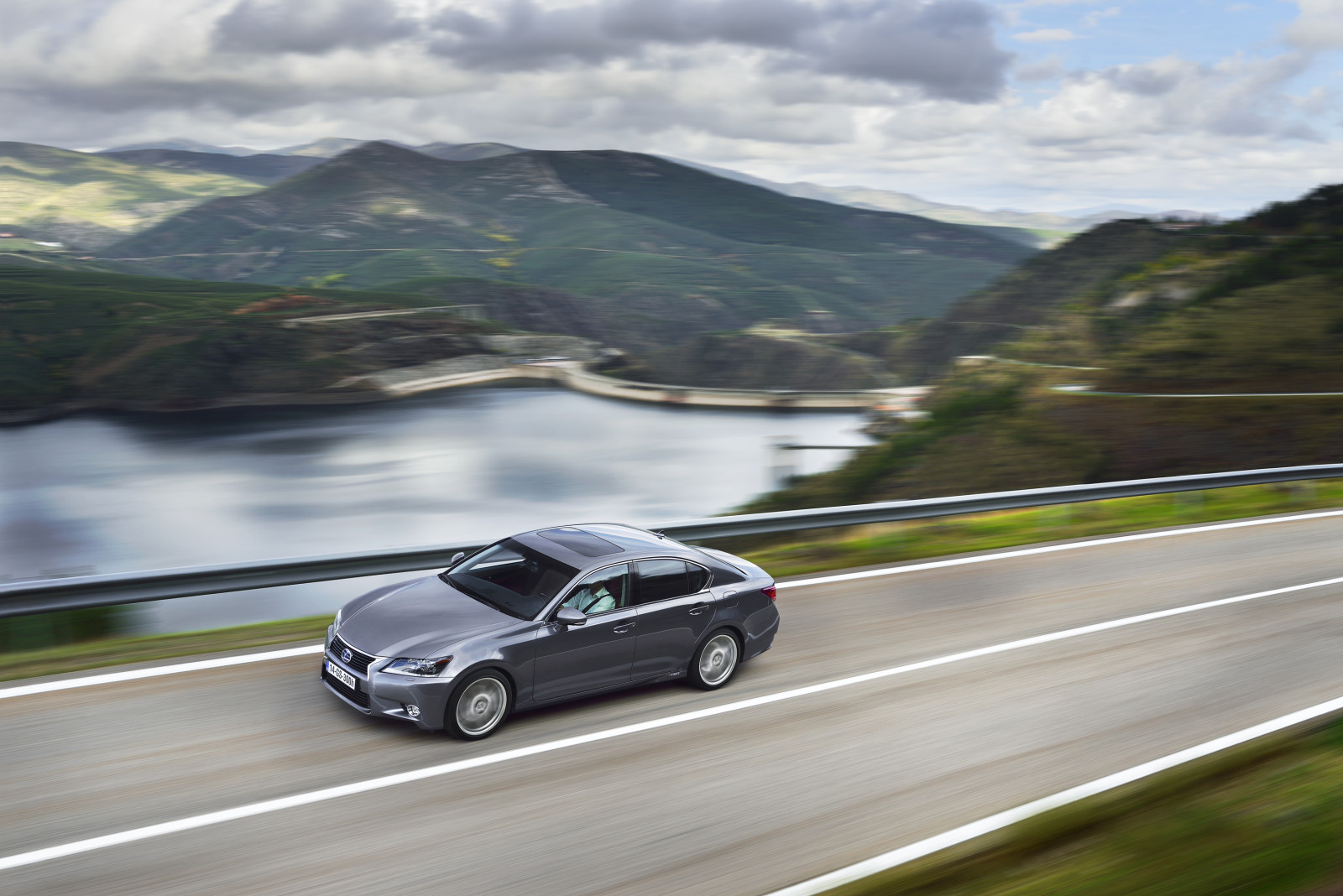 Wallpaper Lexus, sports car, highway, 2015, driving, netcarshow