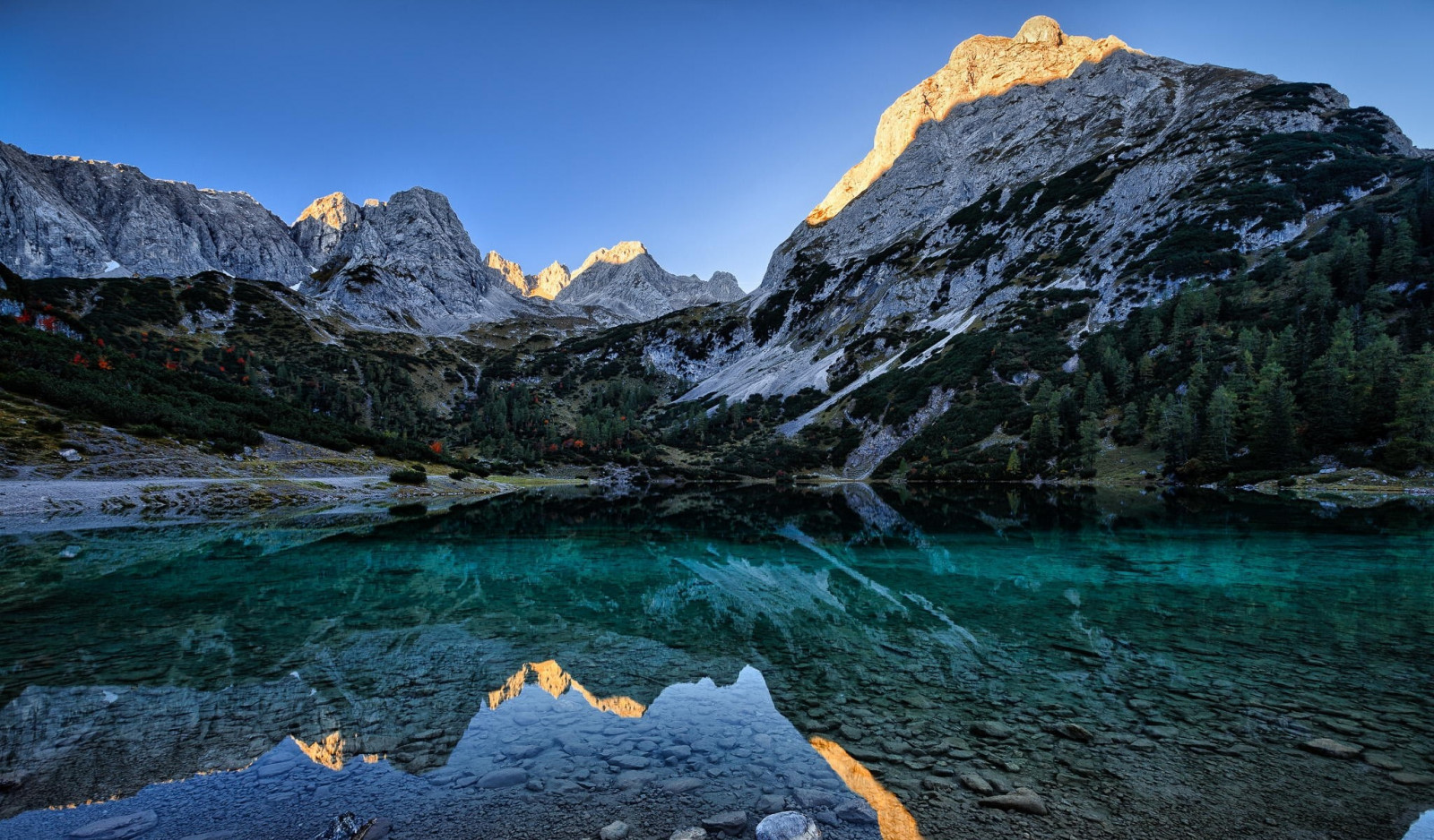Landscape In Germany Wallpaper : landscape, forest, mountains, sea, lake, water, rock ...