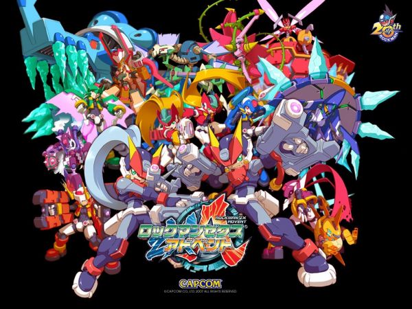 illustration, Mega Man, machine, Mega Man ZX Advent, screenshot