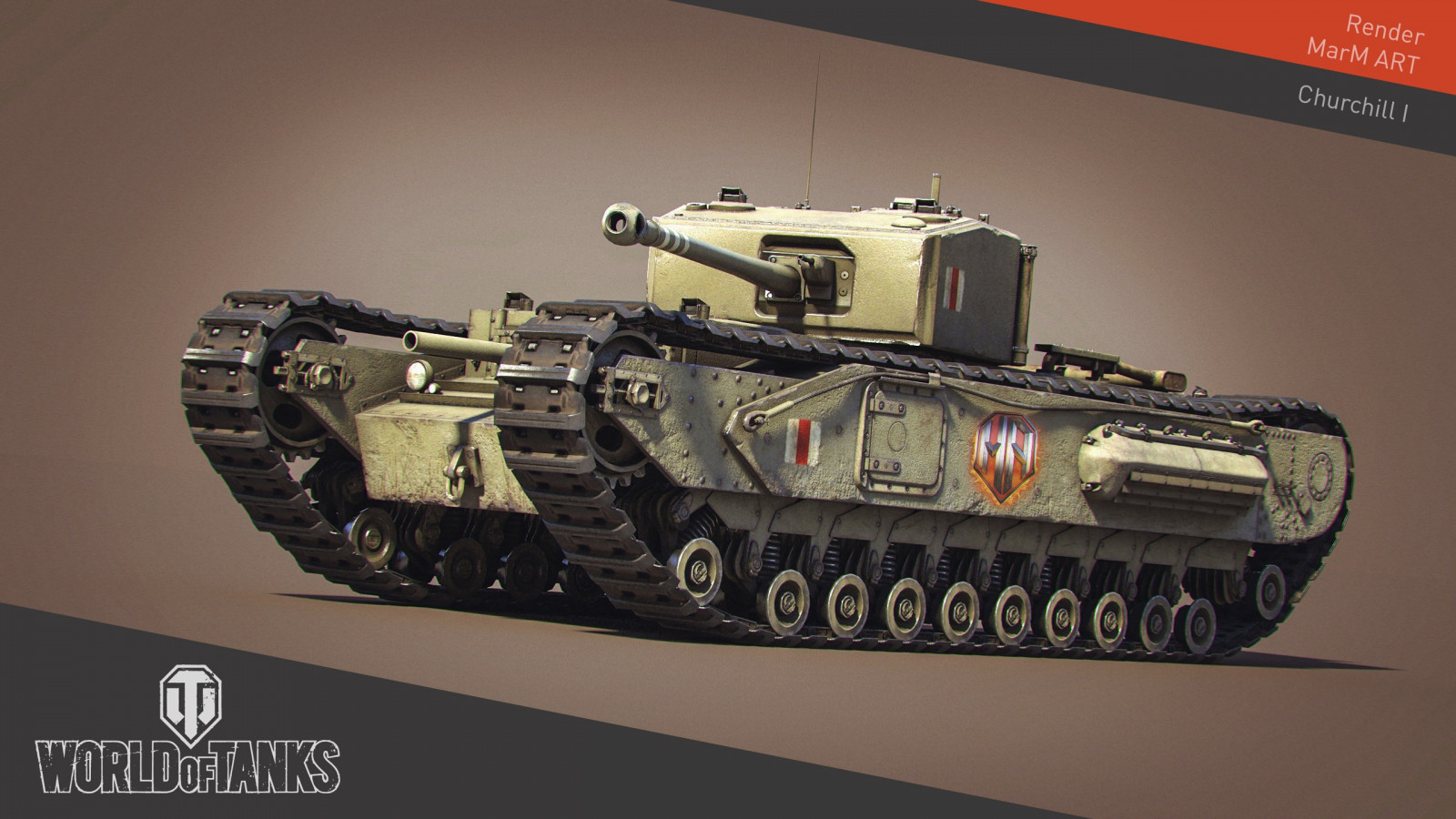 Wallpaper video games, render, weapon, military, World of Tanks